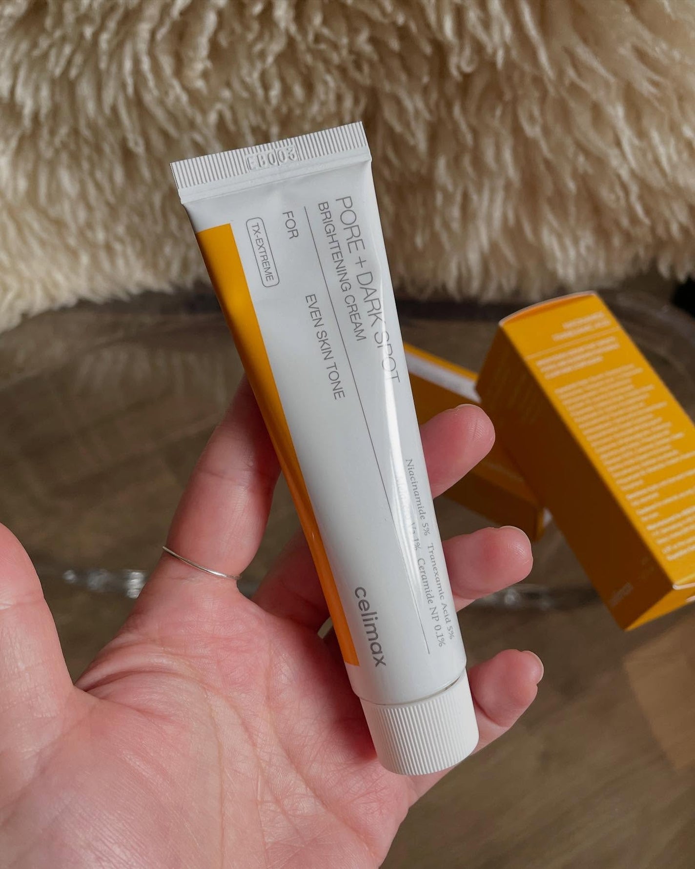 ポア ブライトニング シミケアセラム/celimax/美容液を使ったクチコミ(5枚目)