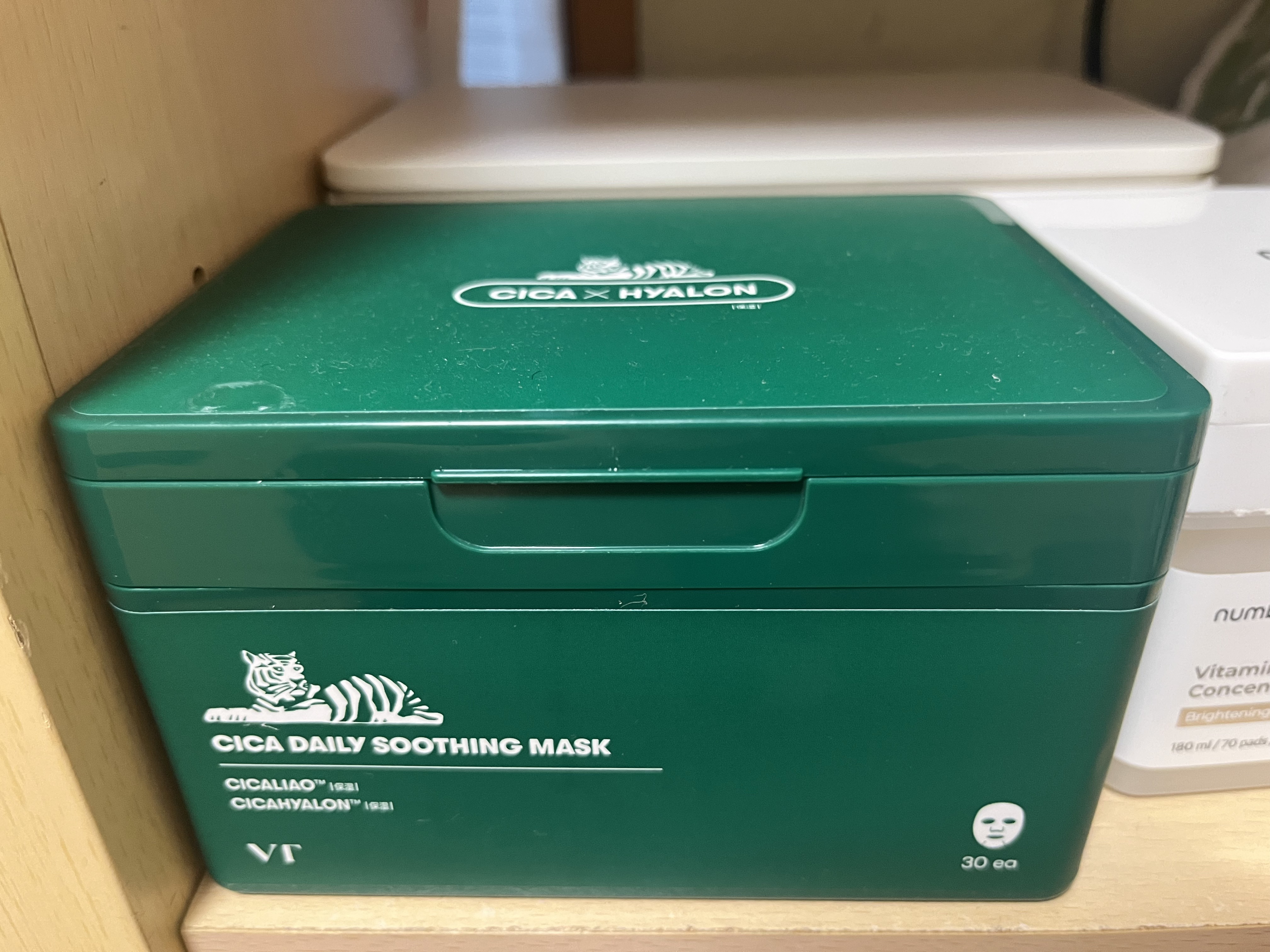 CICA デイリースージングマスク/VT/シートマスク・パックを使ったクチコミ（1枚目）