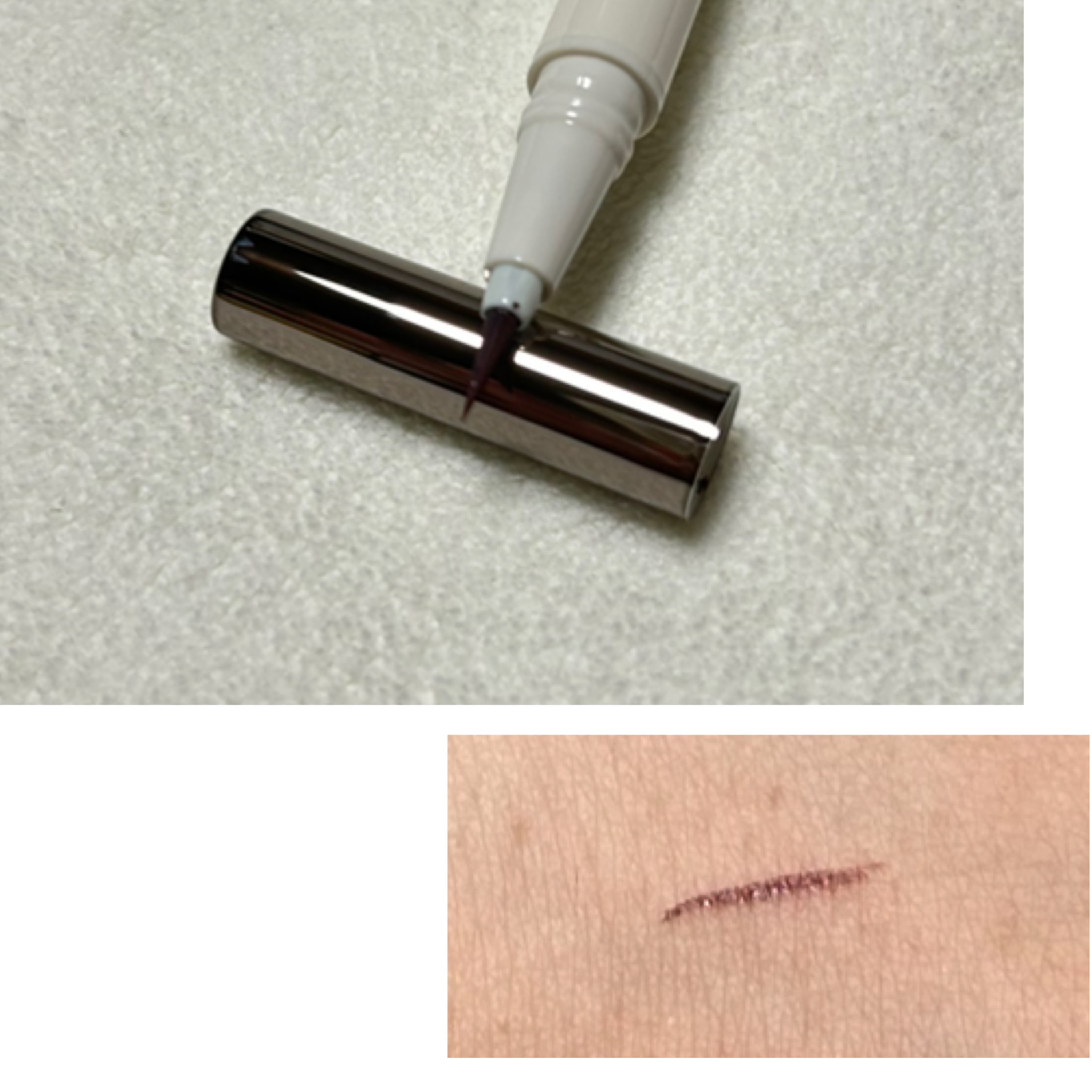 トゥインクルペンライナー/rom&nd/リキッドアイライナーを使ったクチコミ（2枚目）