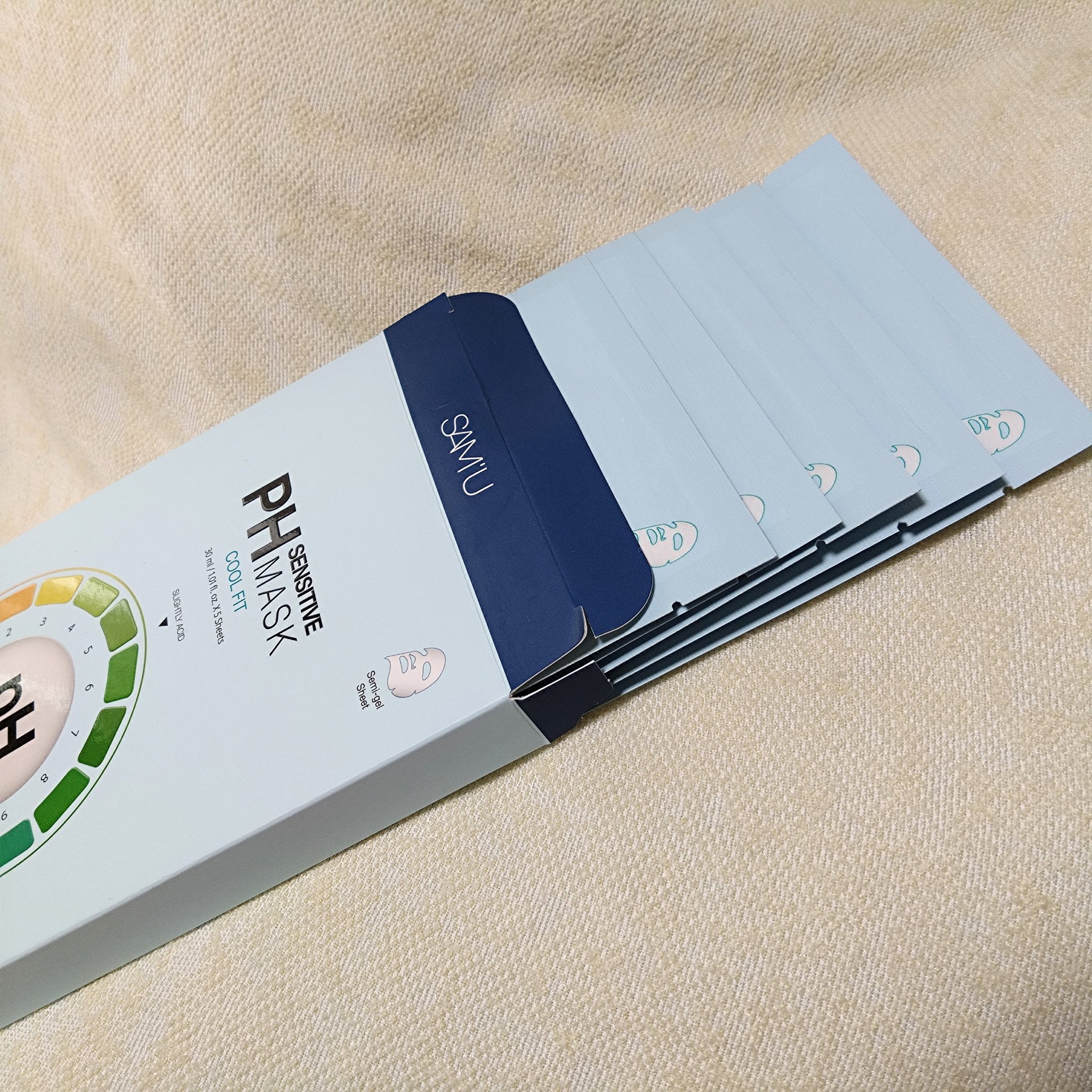 PHセンシティブマスク クールフィット/SAM'U/シートマスク・パックを使ったクチコミ（2枚目）