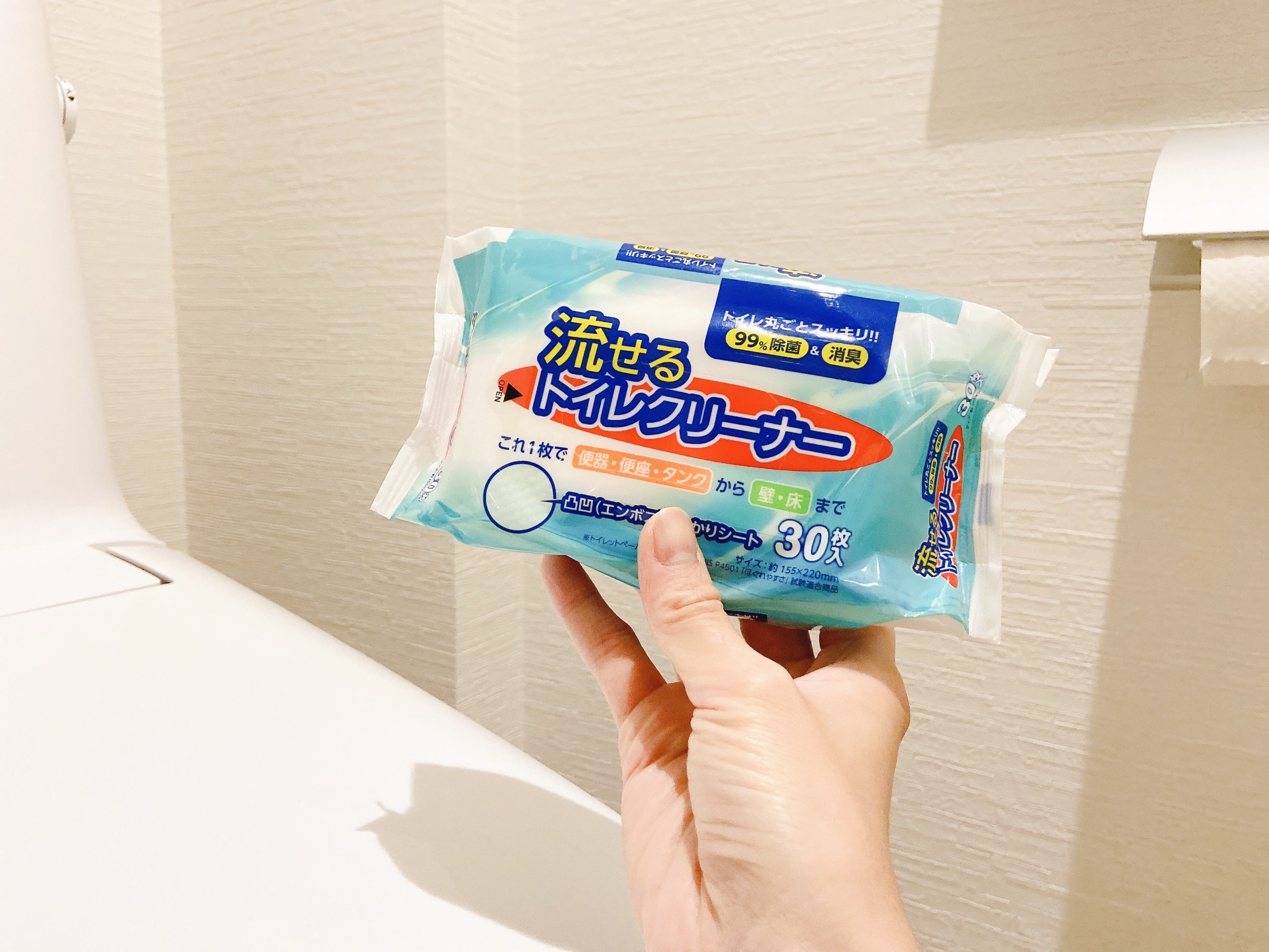 流せるトイレクリーナー/グレートアンドグランド株式会社/その他を使ったクチコミ（2枚目）