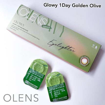 Glowy 1day/OLENS/ワンデー(1DAY)カラコンを使ったクチコミ(2枚目)