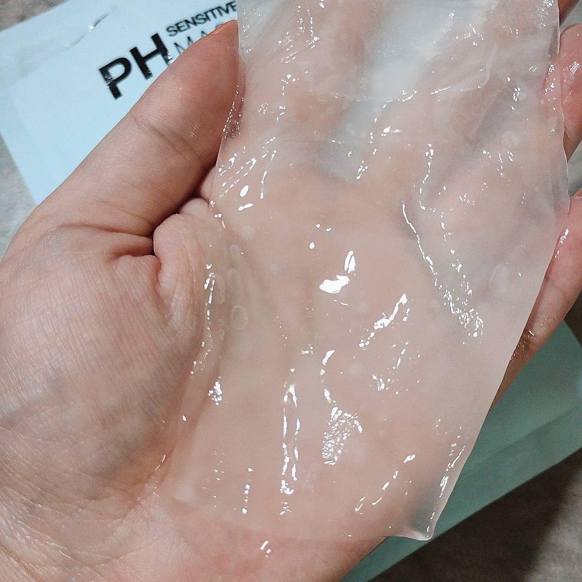 PHセンシティブマスク クールフィット/SAM'U/シートマスク・パックを使ったクチコミ（3枚目）