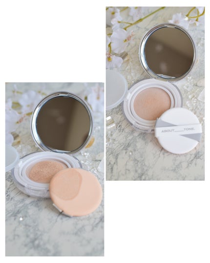 スキンレイヤーフィットクッション/ABOUT TONE/クッションファンデーションを使ったクチコミ(5枚目)