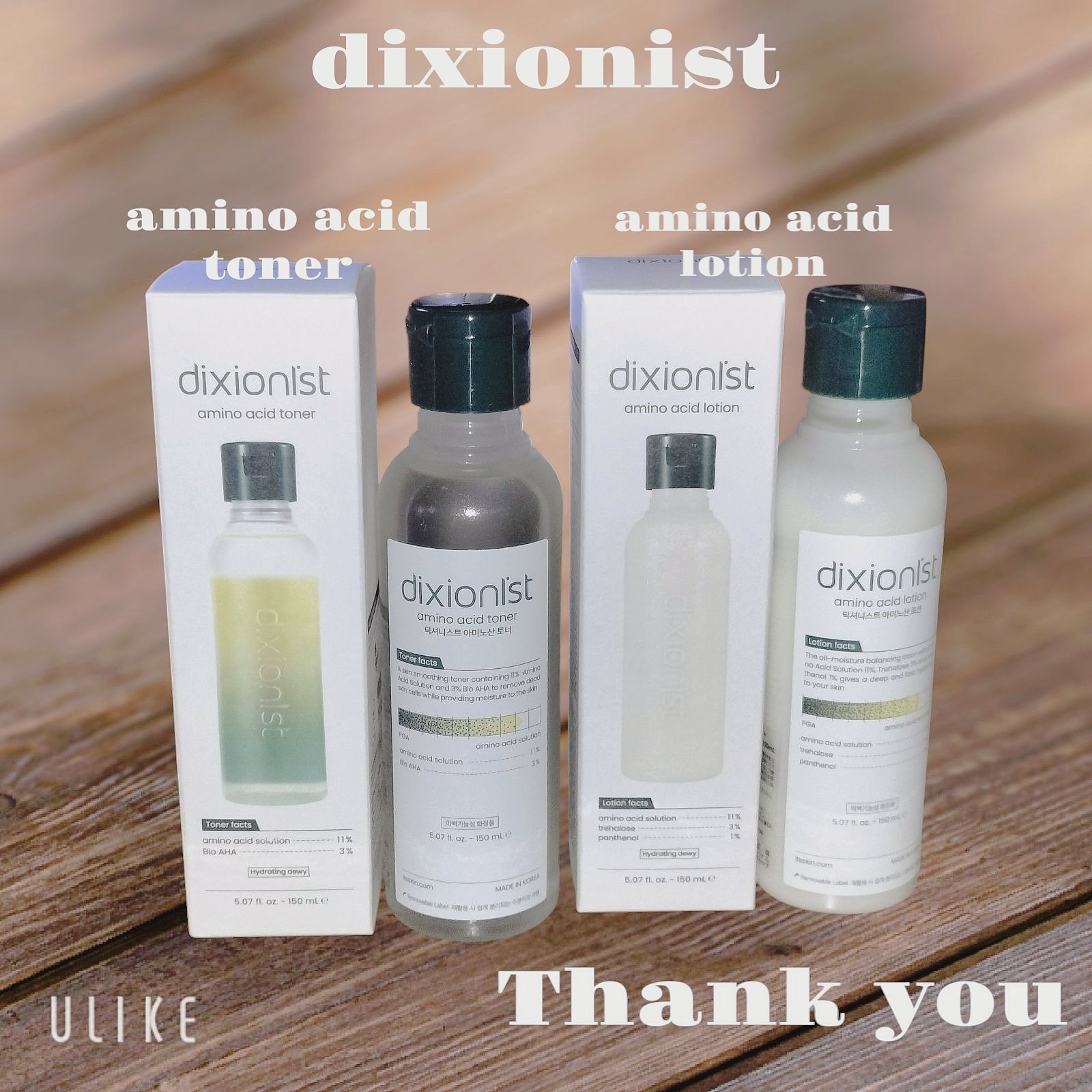 アミノ酸トナー/dixionist/化粧水を使ったクチコミ（1枚目）