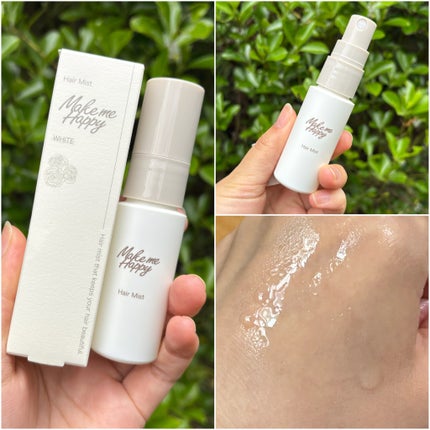 メイクミーハッピー ヘアミスト WHITE/キャンメイク/ヘアミストを使ったクチコミ(2枚目)