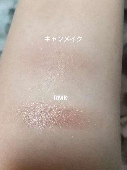 RMK インフィニシェイド シングル アイシャドウ/RMK/単色アイシャドウを使ったクチコミ(3枚目)
