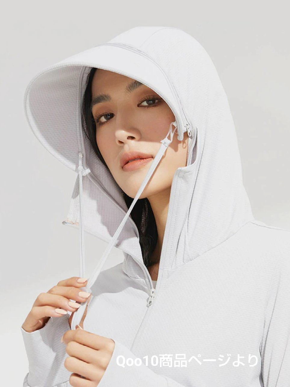 ヤケーヌ 爽クール 日焼け防止フェイスカバー/YAKeNU/マスクを使ったクチコミ（2枚目）