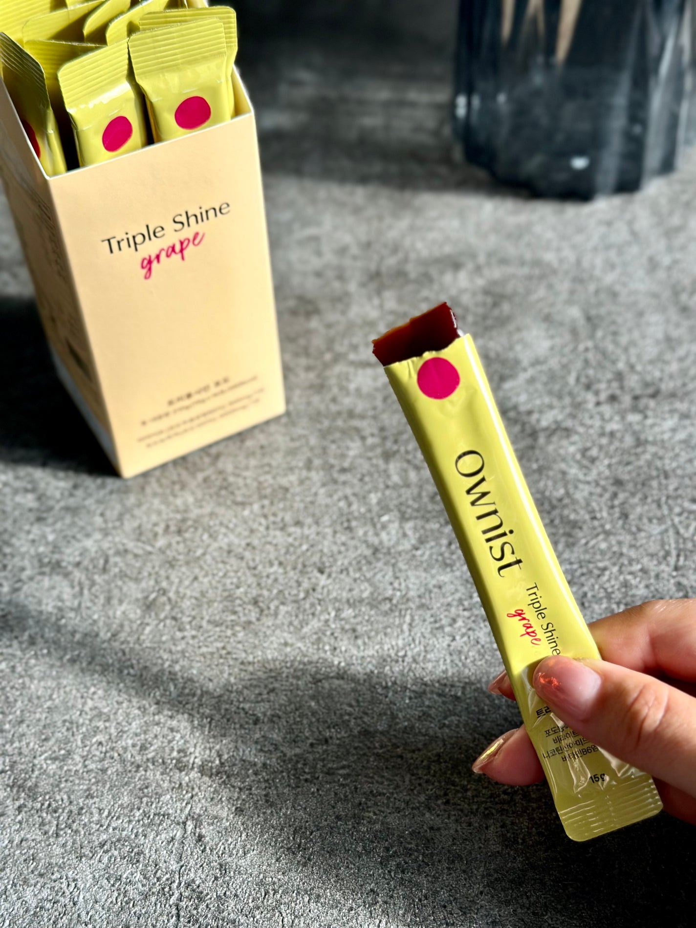 トリプルシャイン グレープ/Ownist/美容サプリメントを使ったクチコミ(4枚目)