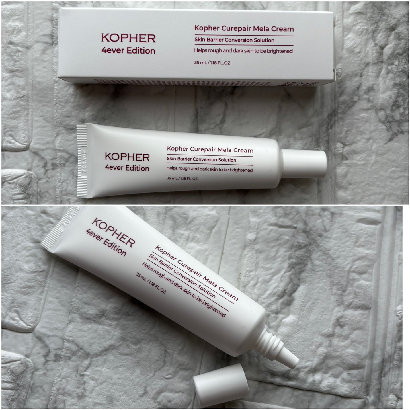 CUREPAIR MELA CREAM /KOPHER/フェイスクリームを使ったクチコミ（3枚目）