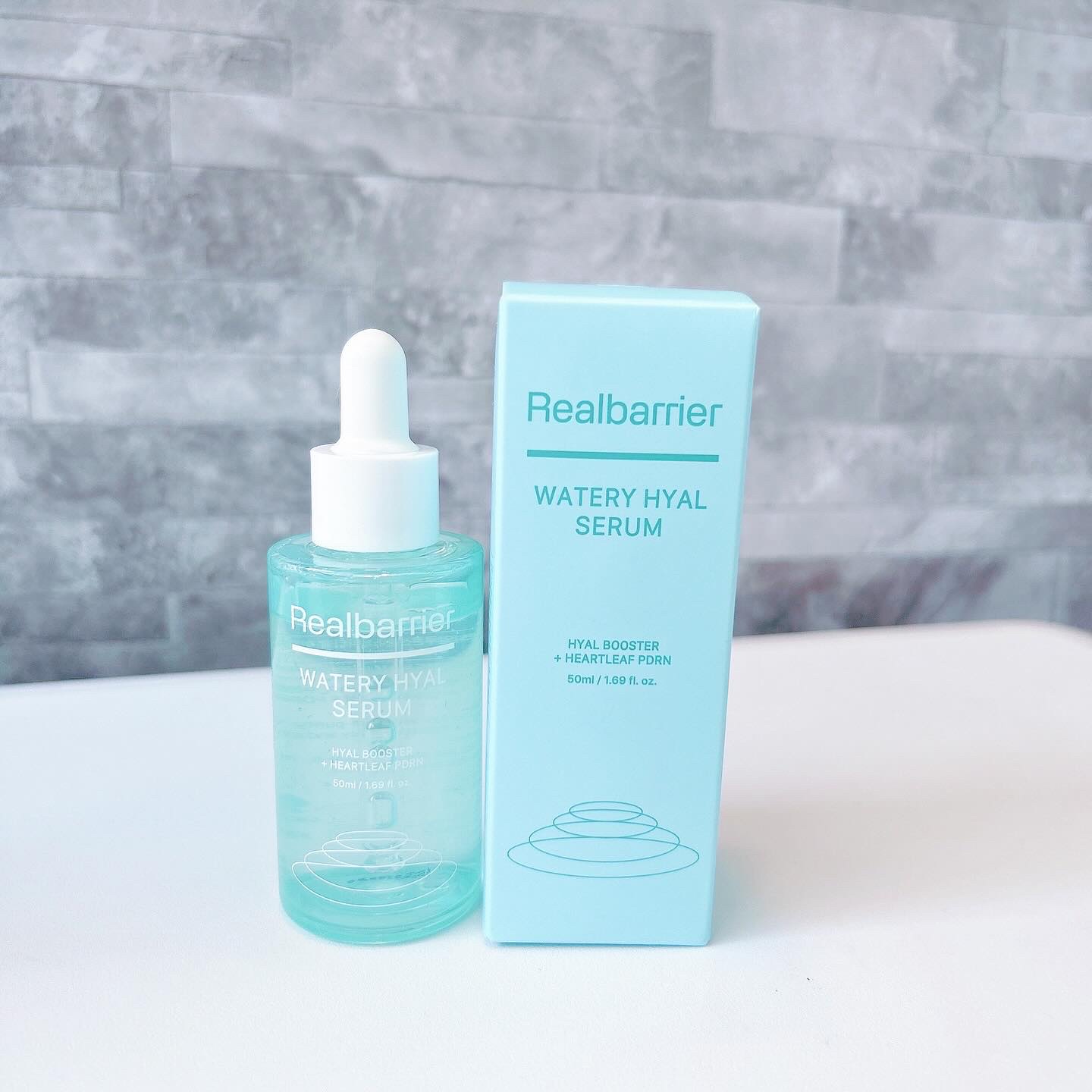 ウォータリー ヒアル セラム/Real Barrier/美容液を使ったクチコミ（3枚目）