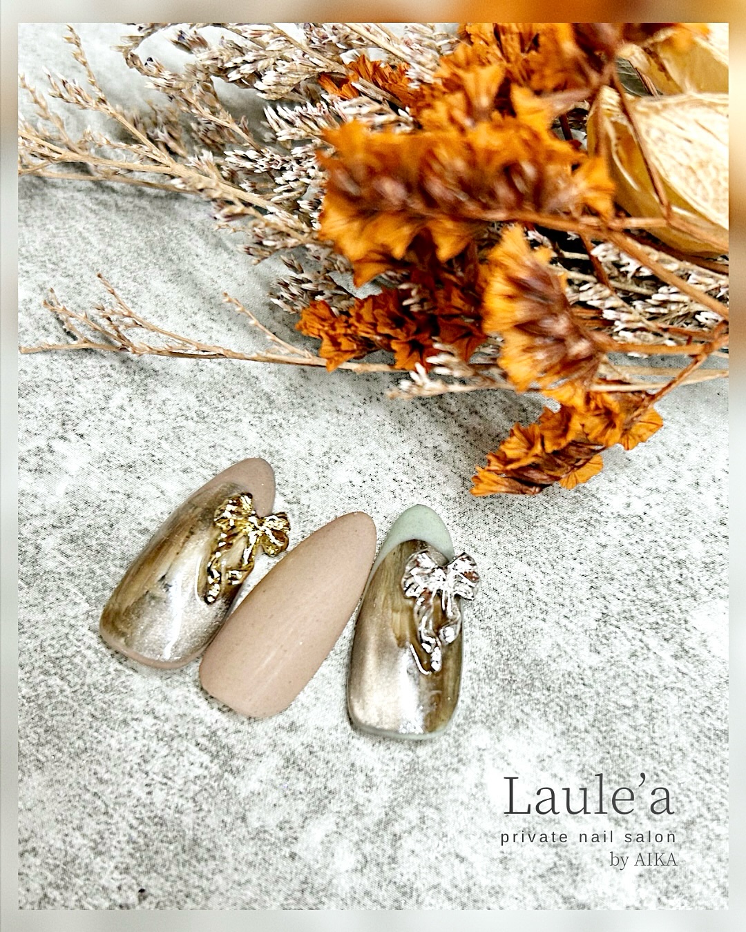 メタルリボンメルヘンチュール/キラネイル/ネイルチップ・パーツを使ったクチコミ（2枚目）