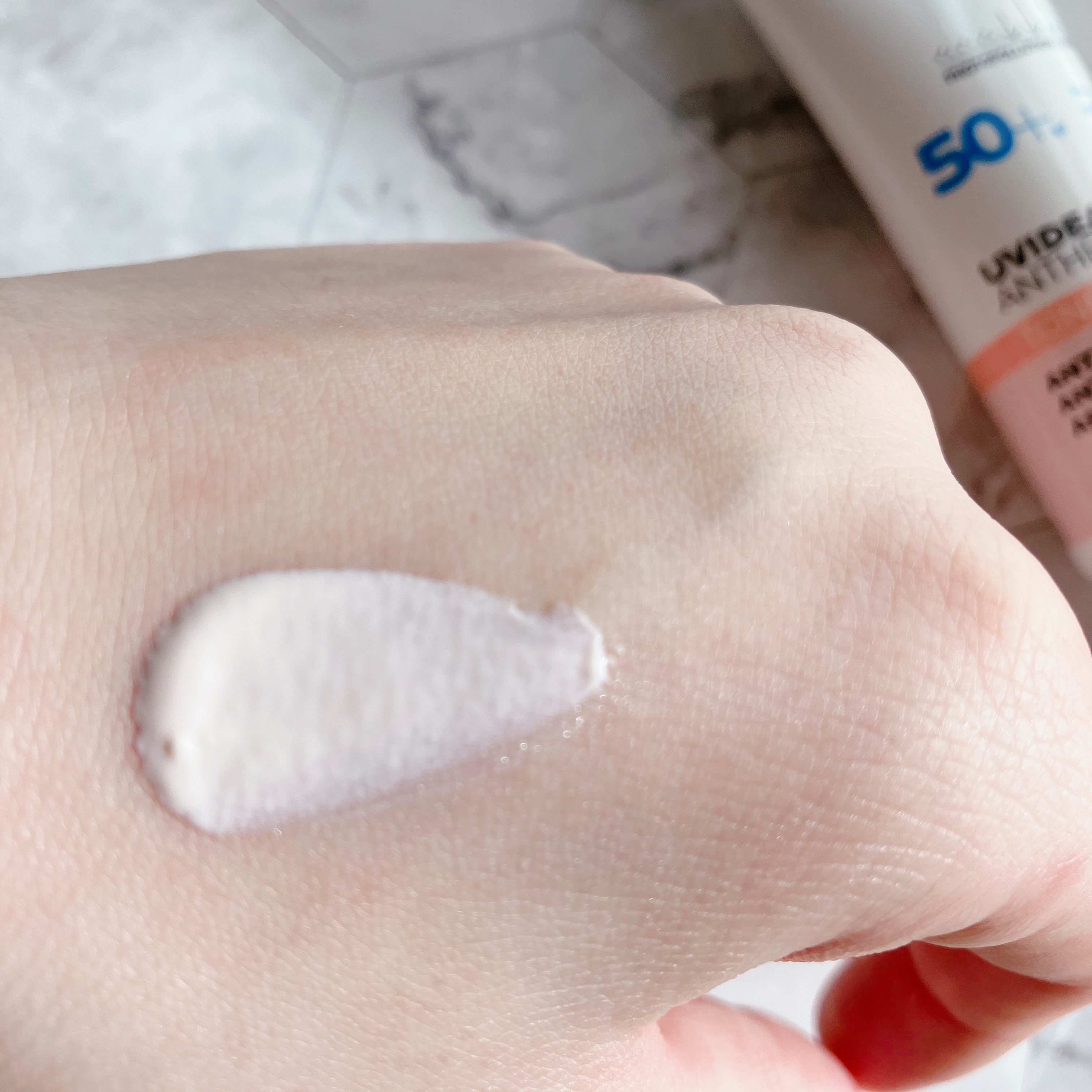 UVイデア XL プロテクショントーンアップ ローズ+/ラ ロッシュ ポゼ/日焼け止め・UVケアを使ったクチコミ（3枚目）