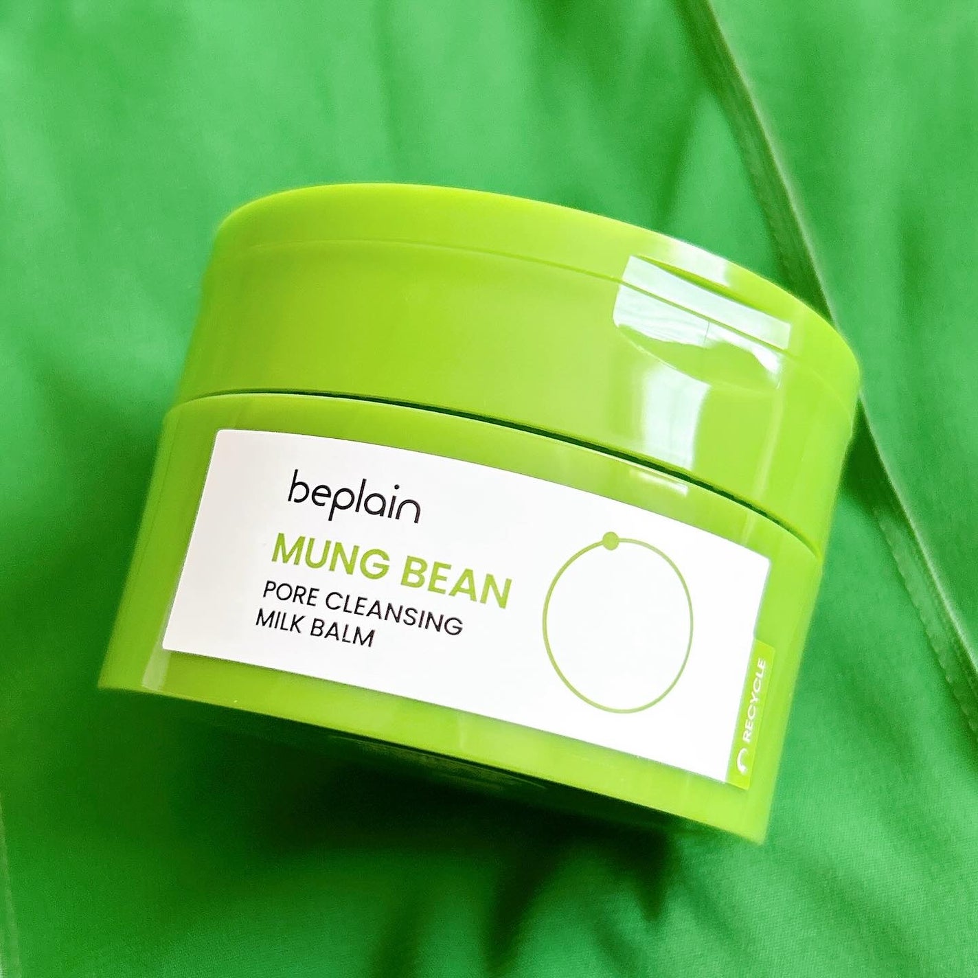 緑豆毛穴クレンジングミルクバーム/beplain/クレンジングバームを使ったクチコミ(2枚目)