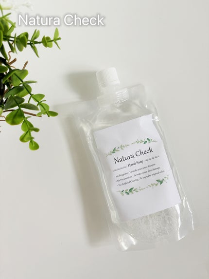泡ハンドソープ 詰替用230ml/Natura Check/ハンドソープの画像