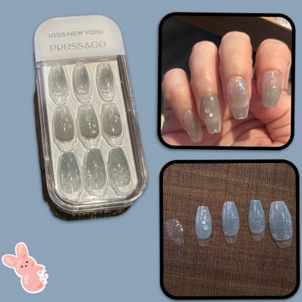Press&Go COFFIN-プレスアンドゴーコフィン/KISS NEW YORK/ネイルチップ・パーツを使ったクチコミ(1枚目)