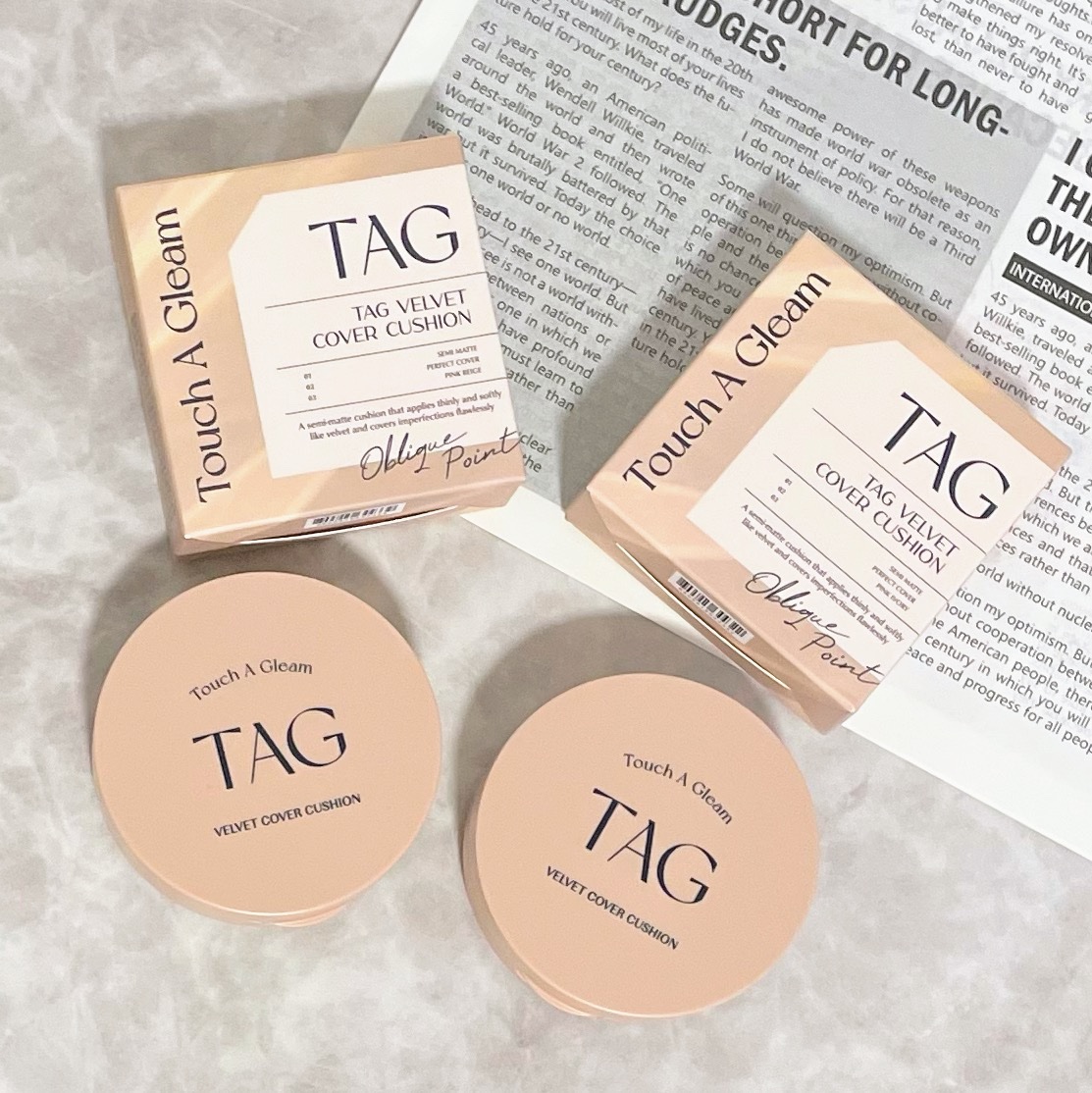 ベルベットカバークッション/TAG/クッションファンデーションを使ったクチコミ（2枚目）