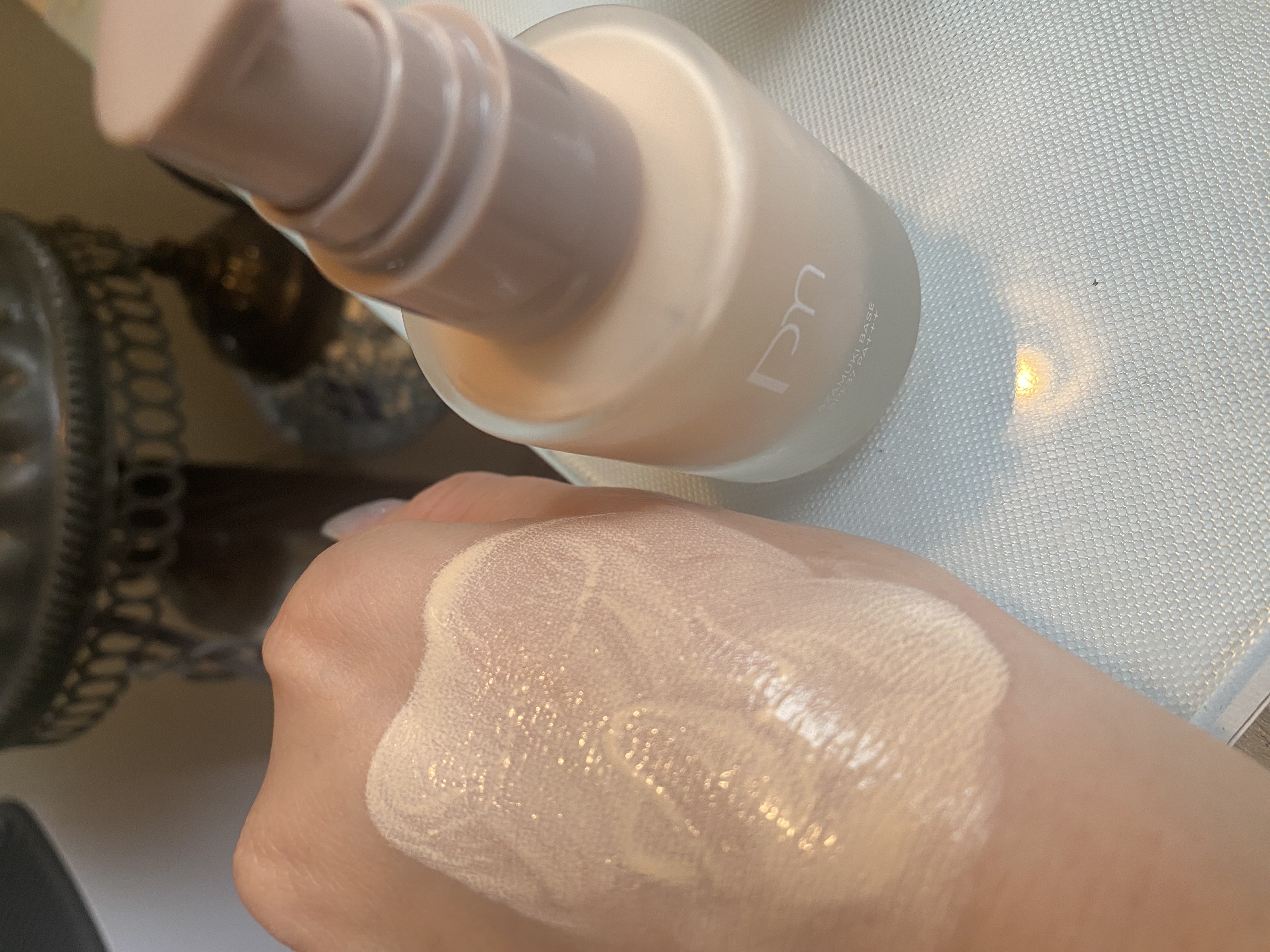ピメル あざむきベース ベージュ/pdc/化粧下地を使ったクチコミ（3枚目）