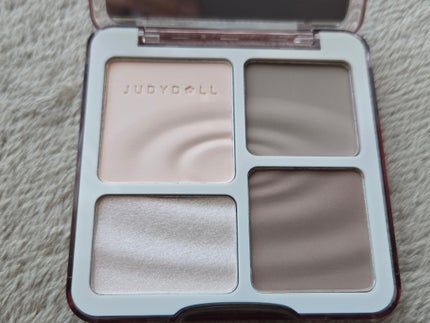 JUDYDOLL メリハリマスターパレット/JUDYDOLL/パウダーハイライトを使ったクチコミ(5枚目)