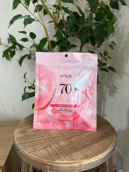 桃70%ナイアシンシートマスク/Anua/シートマスク・パックを使ったクチコミ(1枚目)