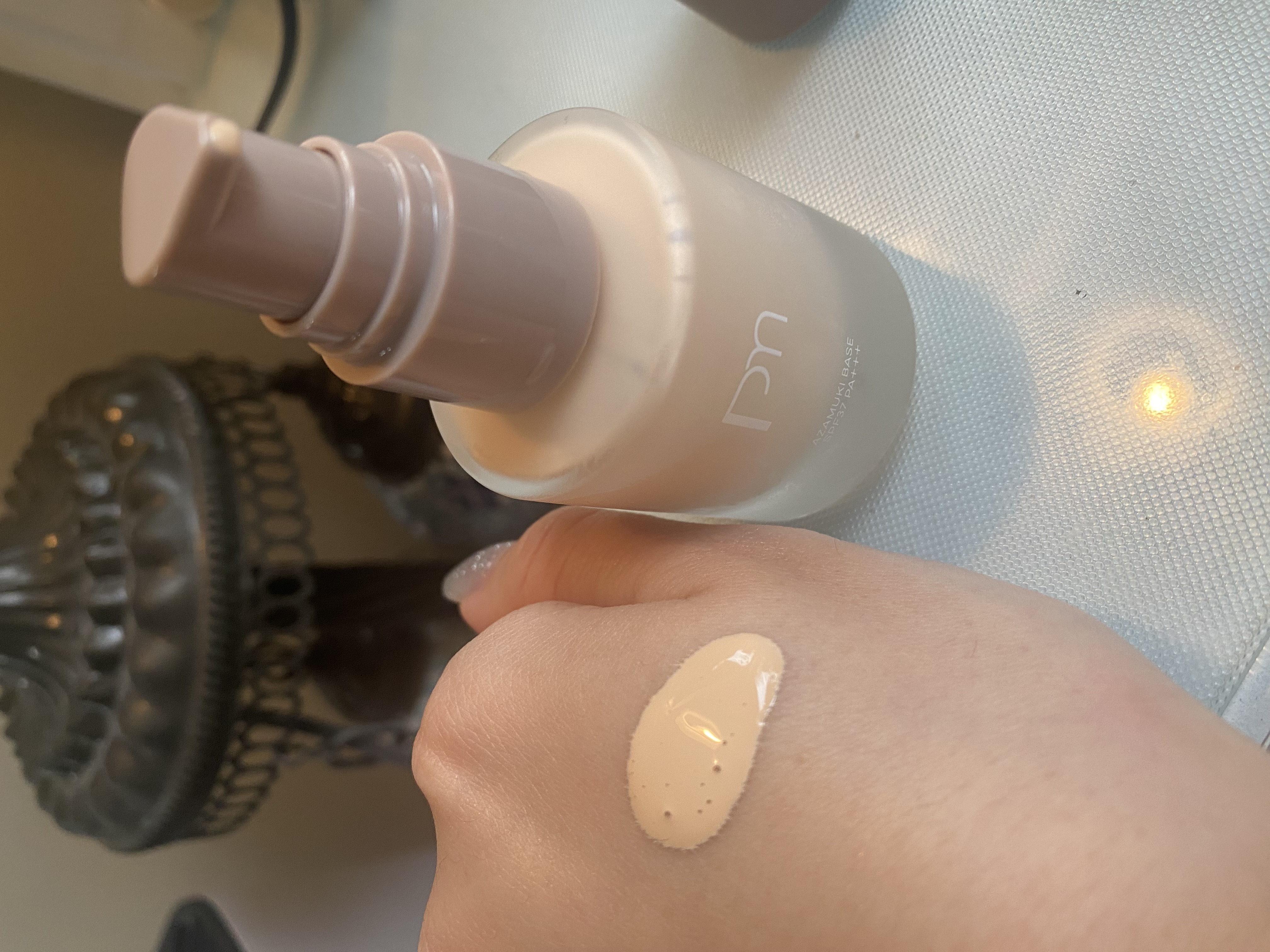 ピメル あざむきベース ベージュ/pdc/化粧下地を使ったクチコミ（2枚目）