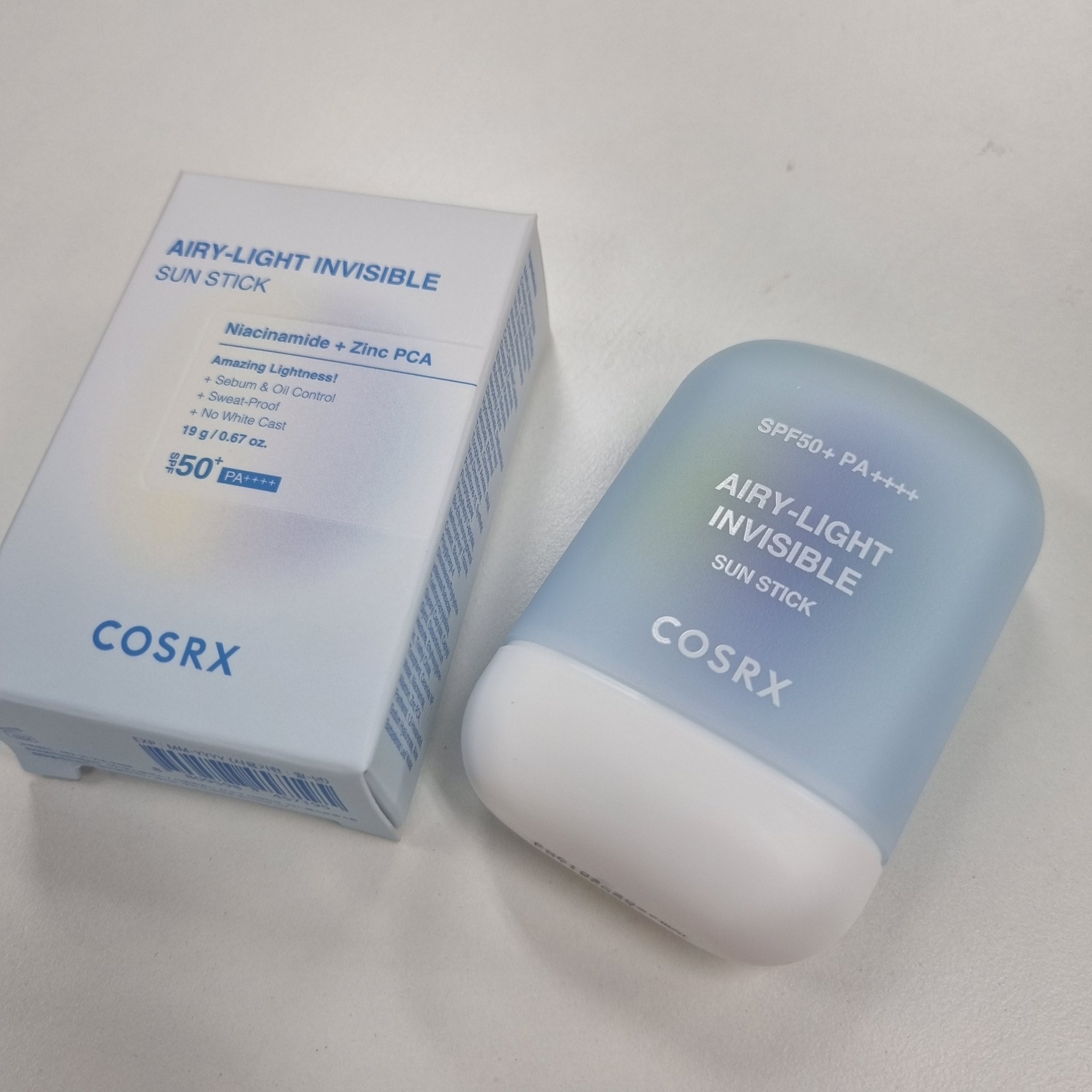 エアリーライト 透明UVスティック/COSRX/日焼け止めスティックを使ったクチコミ（1枚目）