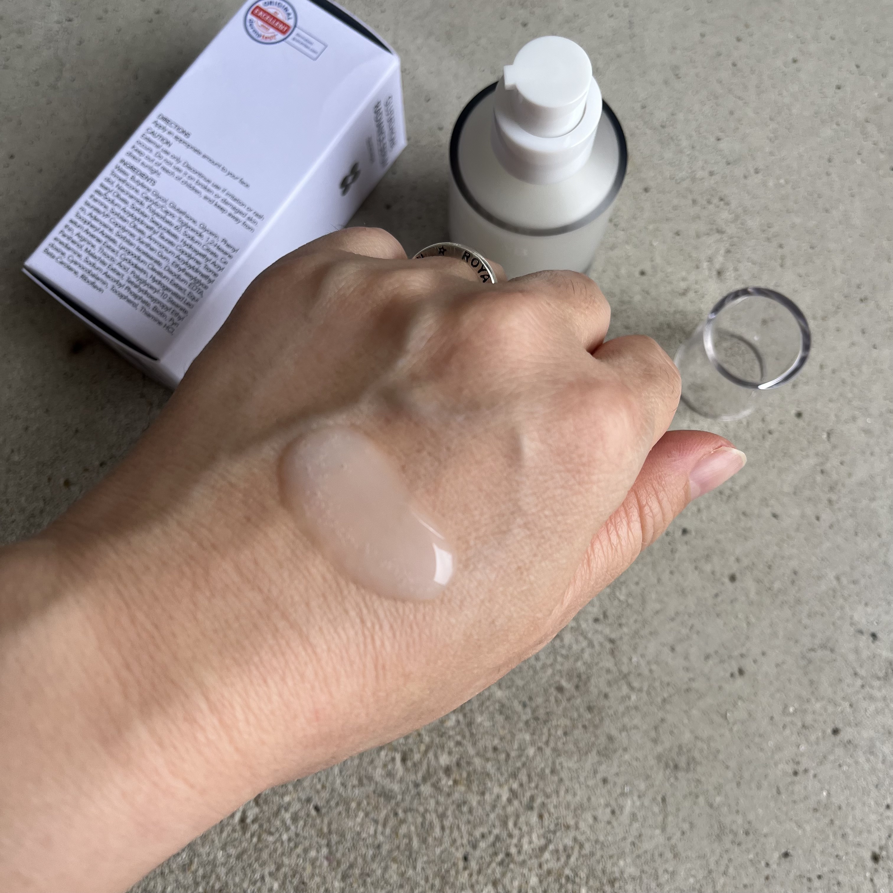 グルタチオンラディアンスセラム/SKIN&LAB/美容液を使ったクチコミ（2枚目）