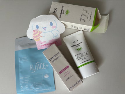 グリーンマイルドアップサンプラス/Dr.G/日焼け止めクリームを使ったクチコミ(3枚目)