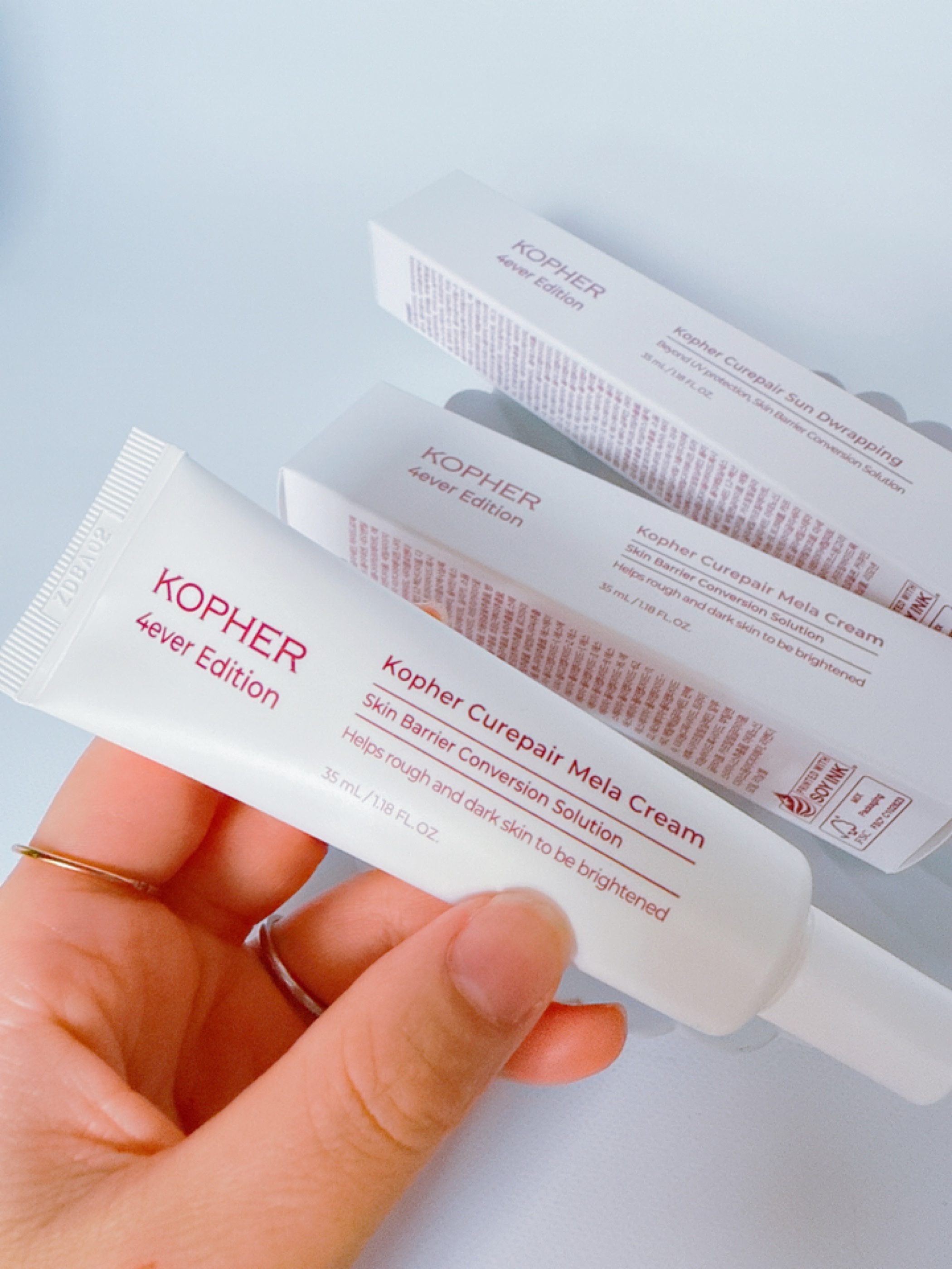 CUREPAIR MELA CREAM /KOPHER/フェイスクリームを使ったクチコミ（3枚目）