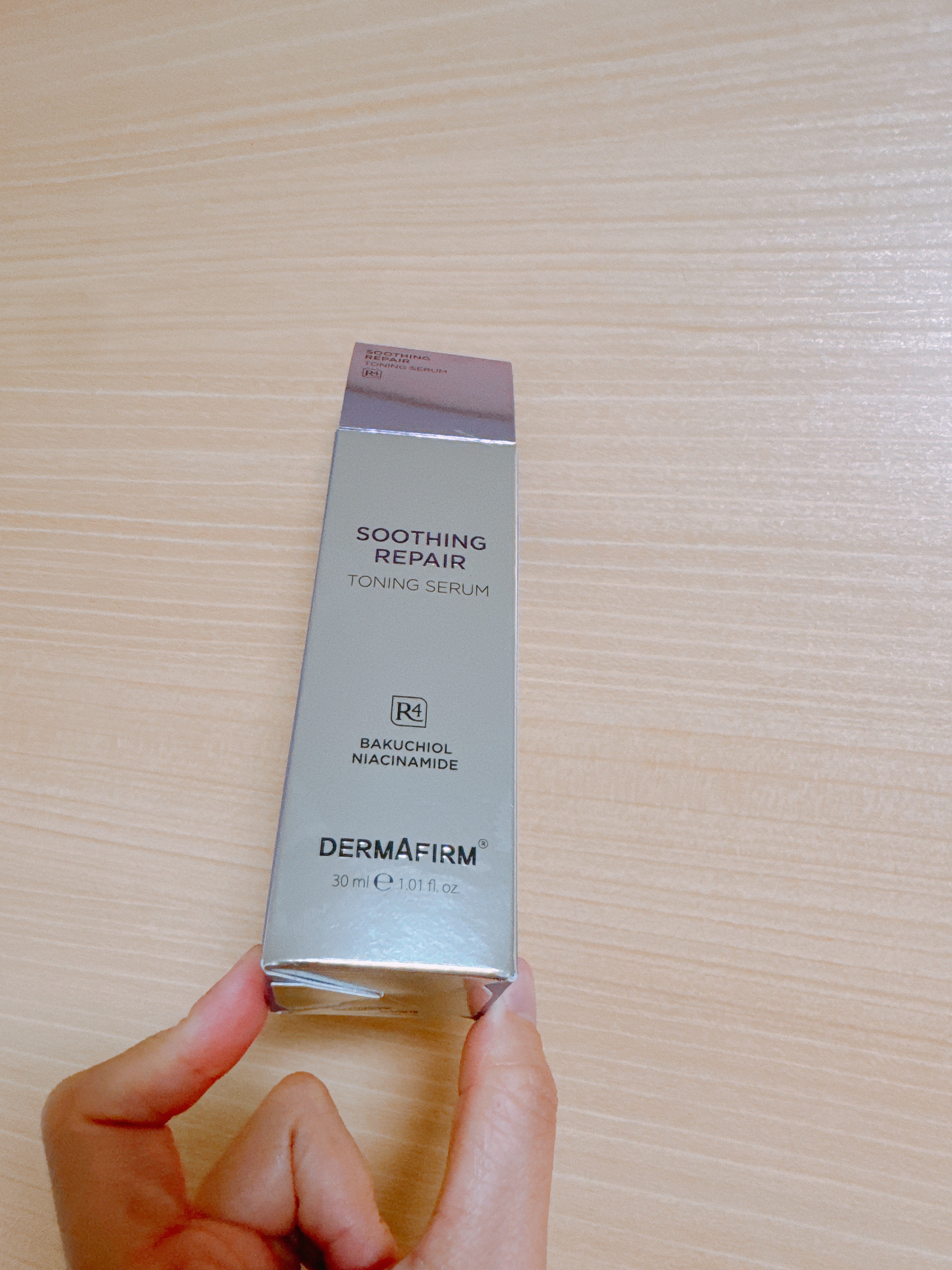 SOOTHING REPAIR TONING SERUM R4/ダーマファーム/美容液を使ったクチコミ（2枚目）
