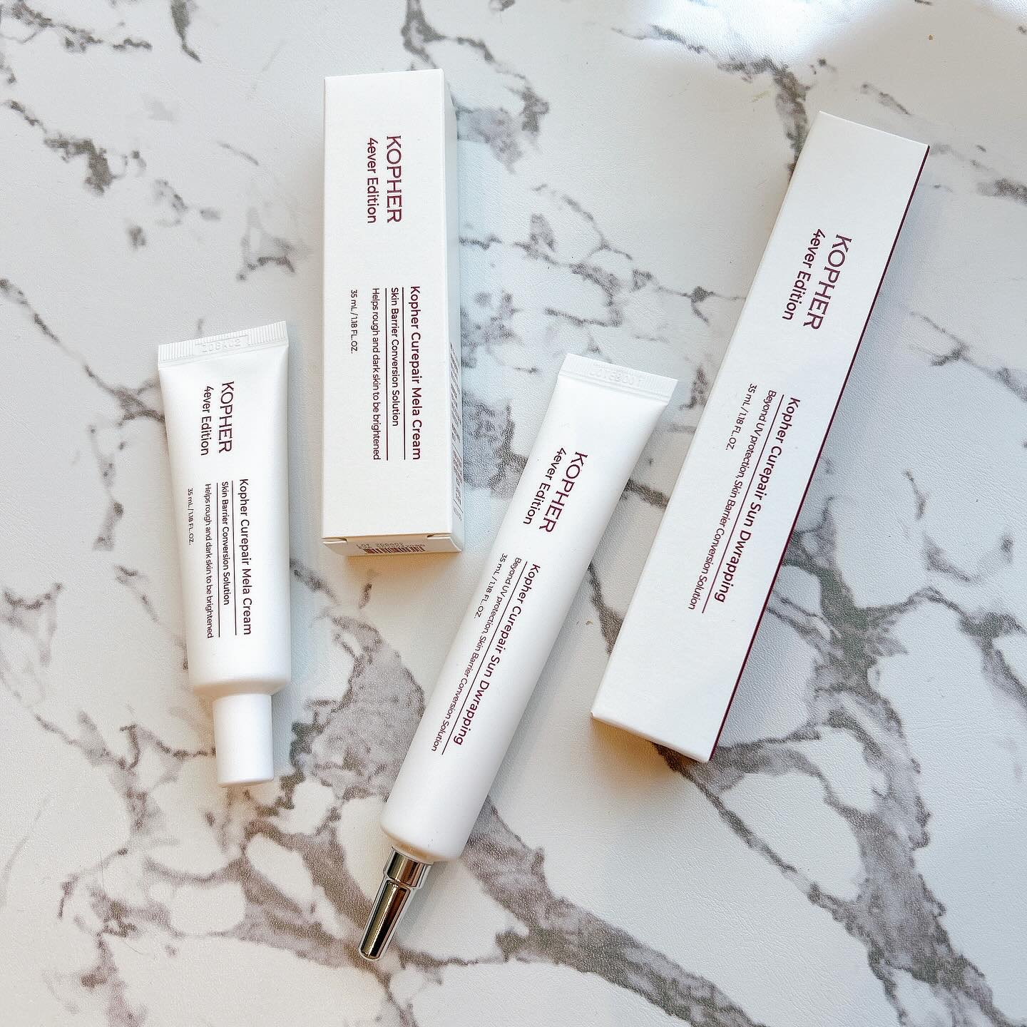 キュリペアサンドラッピング/KOPHER/日焼け止めクリームを使ったクチコミ（1枚目）