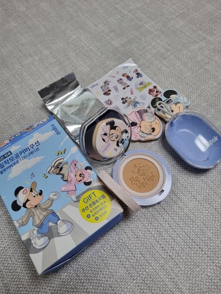 ビーベルベットカバークッション/espoir/クッションファンデーションを使ったクチコミ(1枚目)