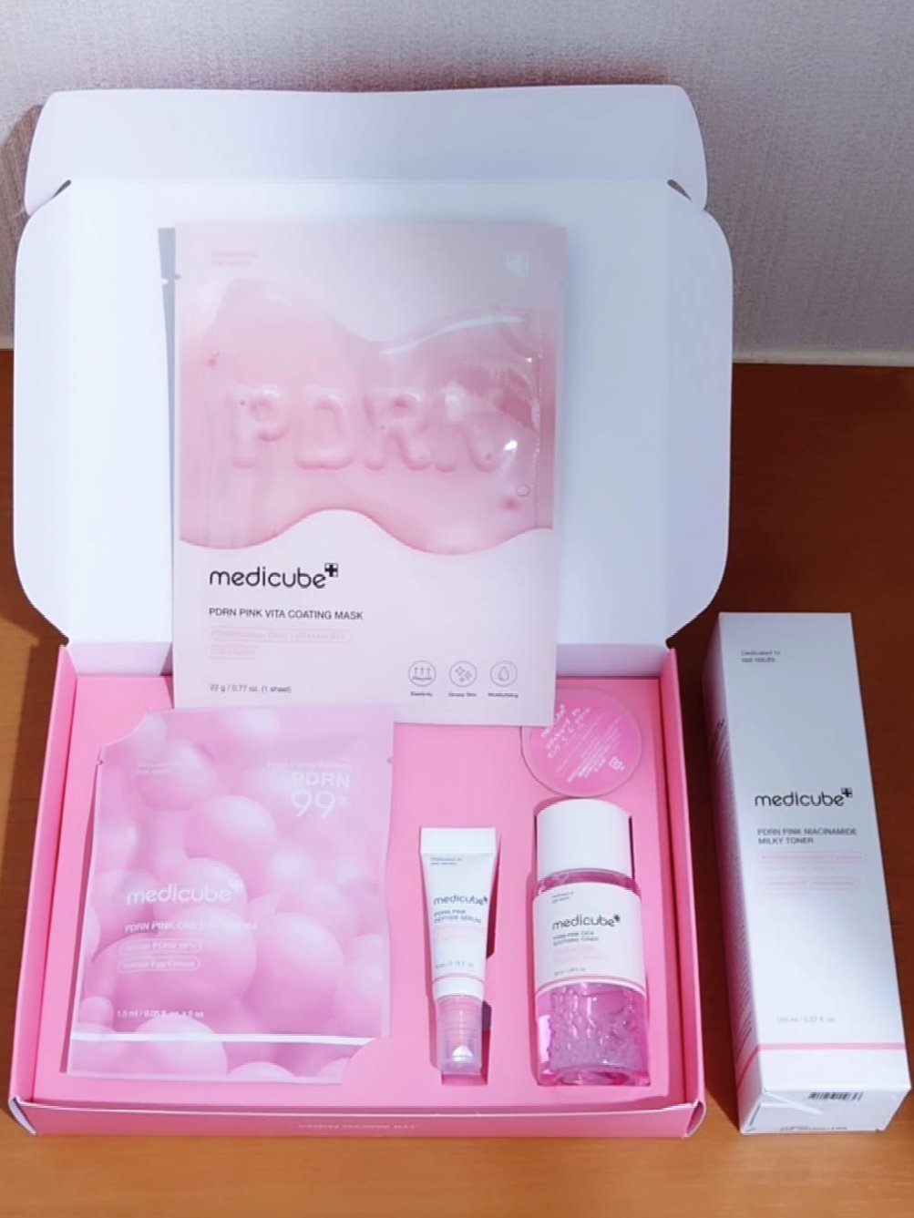 PDRN ピンクスージングトナー/MEDICUBE/化粧水を使ったクチコミ（1枚目）