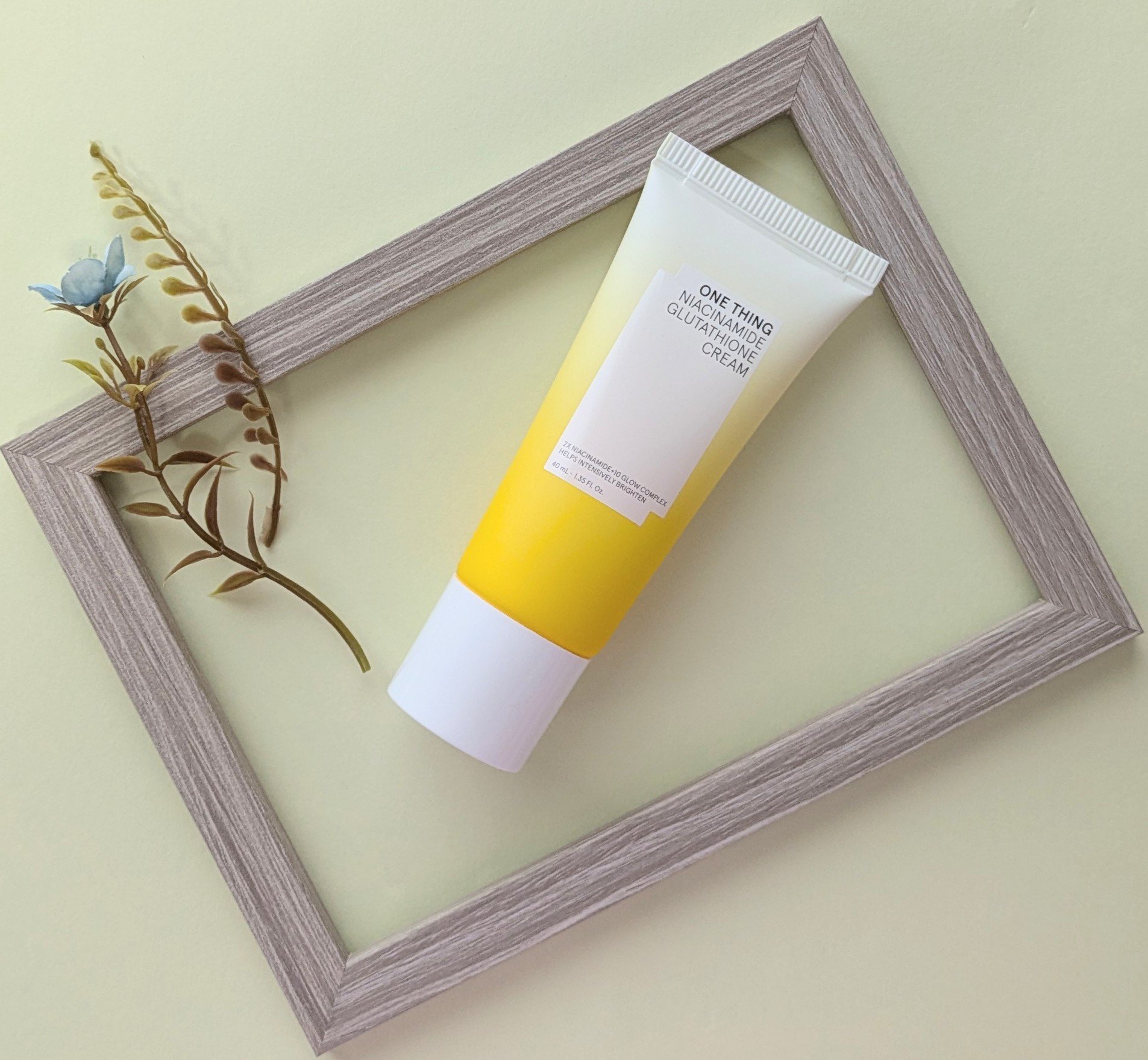 ナイアシンアミド グルタチオン クリーム/ONE THING/フェイスクリームを使ったクチコミ（1枚目）