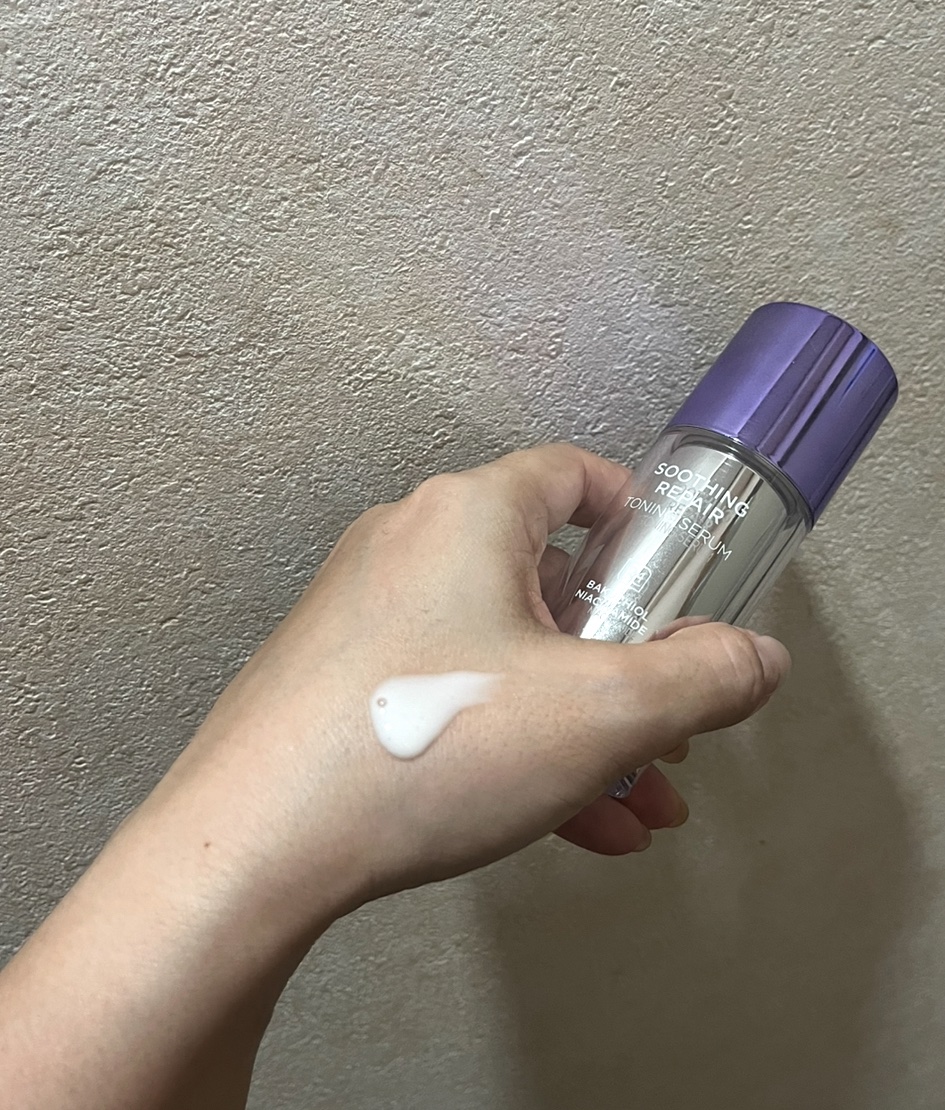 SOOTHING REPAIR TONING SERUM R4/ダーマファーム/美容液を使ったクチコミ（3枚目）
