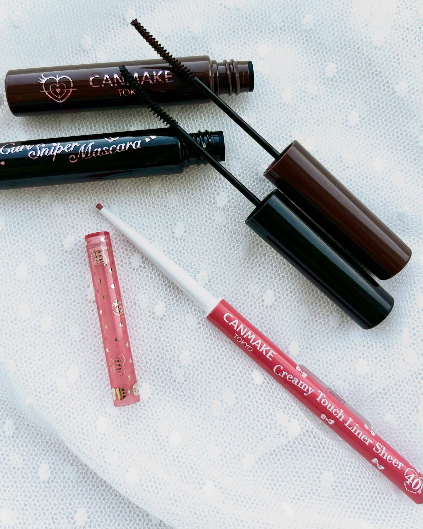 カールスナイパーマスカラ 02 ナチュラルブラウン/キャンメイク/マスカラを使ったクチコミ（1枚目）