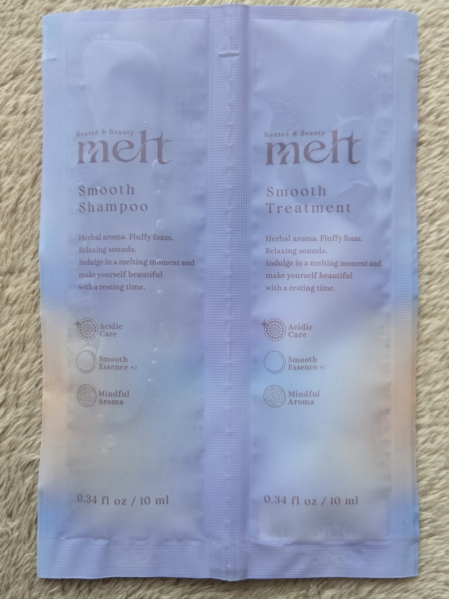 メルト スムースシャンプー/トリートメント/melt/市販シャンプーを使ったクチコミ（1枚目）