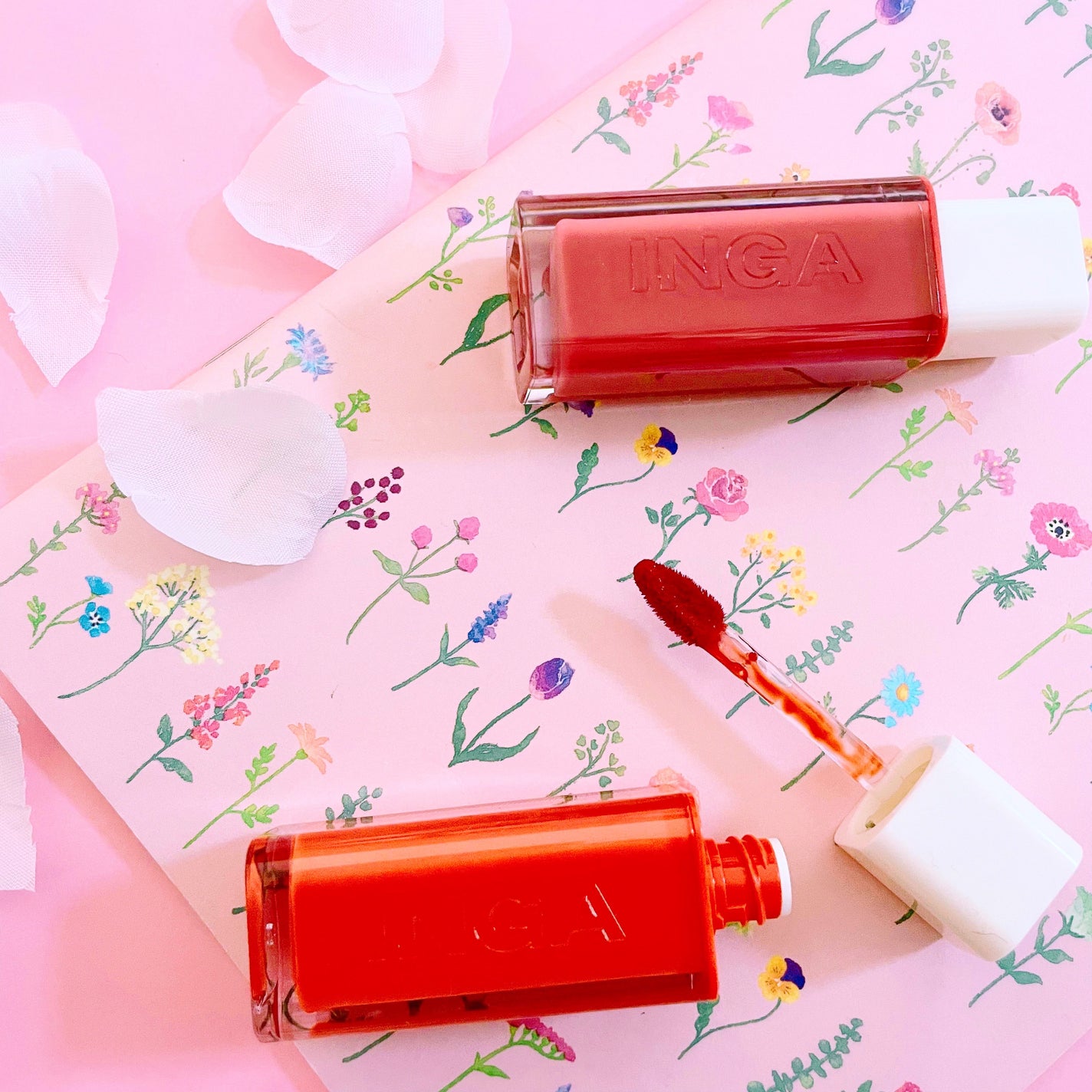 ウォーターグローリップティント/INGA/リップティントを使ったクチコミ(2枚目)