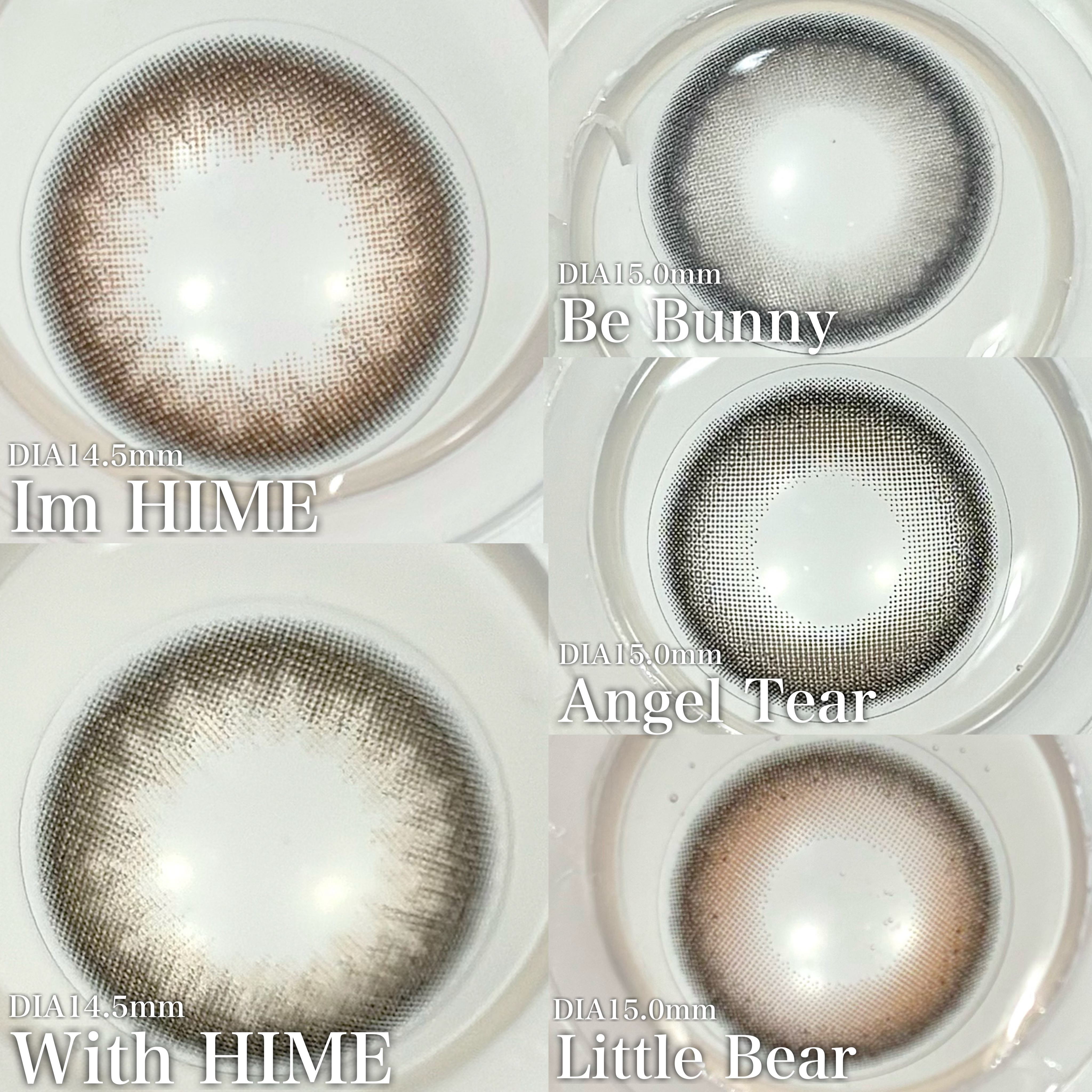 HIMEME/TeAmo/ワンデー（１DAY）カラコンを使ったクチコミ（2枚目）