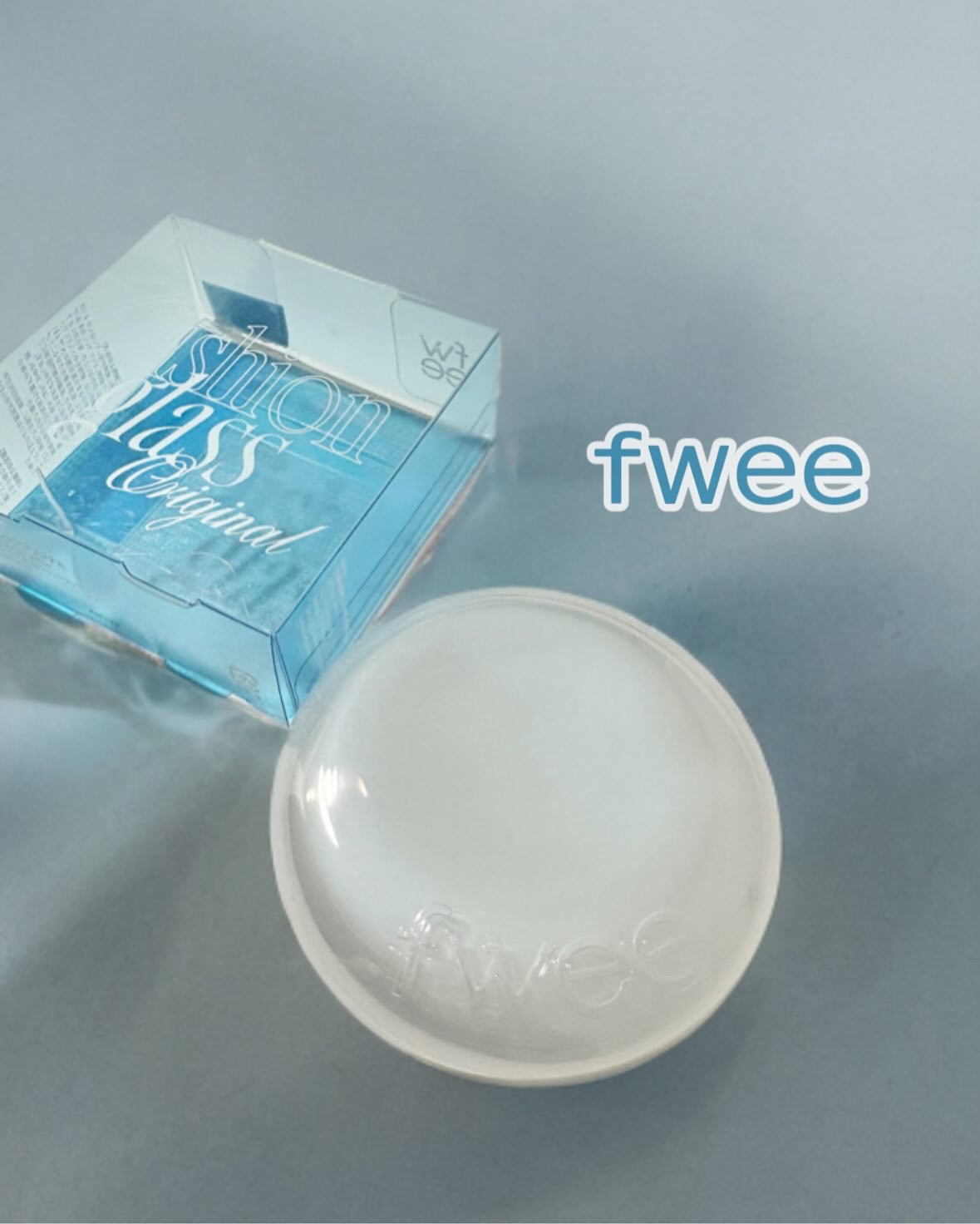 フィー クッションガラスオリジナル/fwee/クッションファンデーションを使ったクチコミ（1枚目）