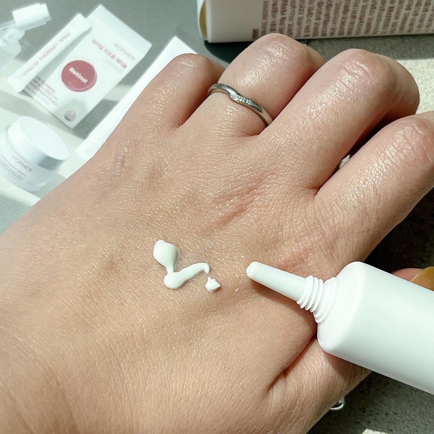 CUREPAIR MELA CREAM /KOPHER/フェイスクリームを使ったクチコミ(7枚目)