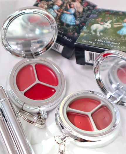 グローイングタイムトゥーキスアンドブラッシュ/Dinto/口紅を使ったクチコミ(1枚目)