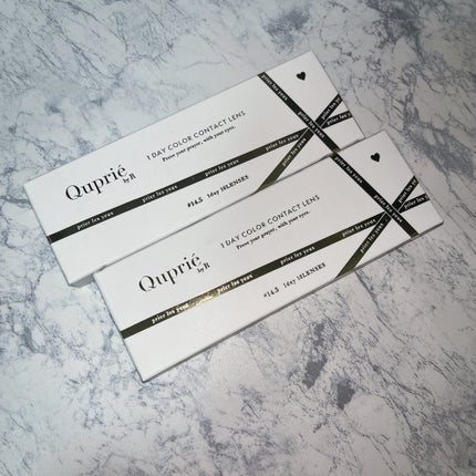 Quprie 1day/Quprié by R/ワンデー(1DAY)カラコンを使ったクチコミ(4枚目)
