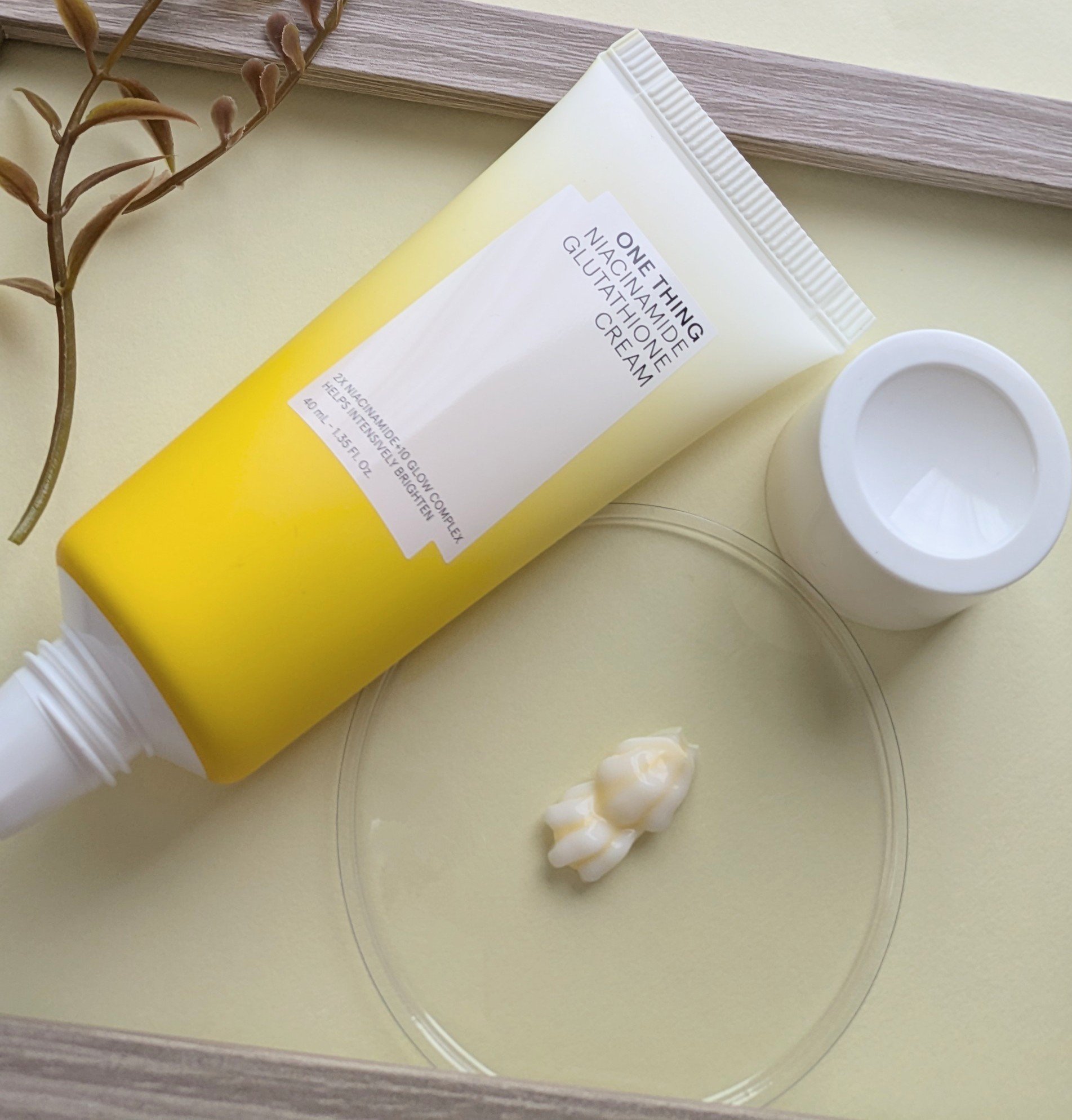 ナイアシンアミド グルタチオン クリーム/ONE THING/フェイスクリームを使ったクチコミ（2枚目）