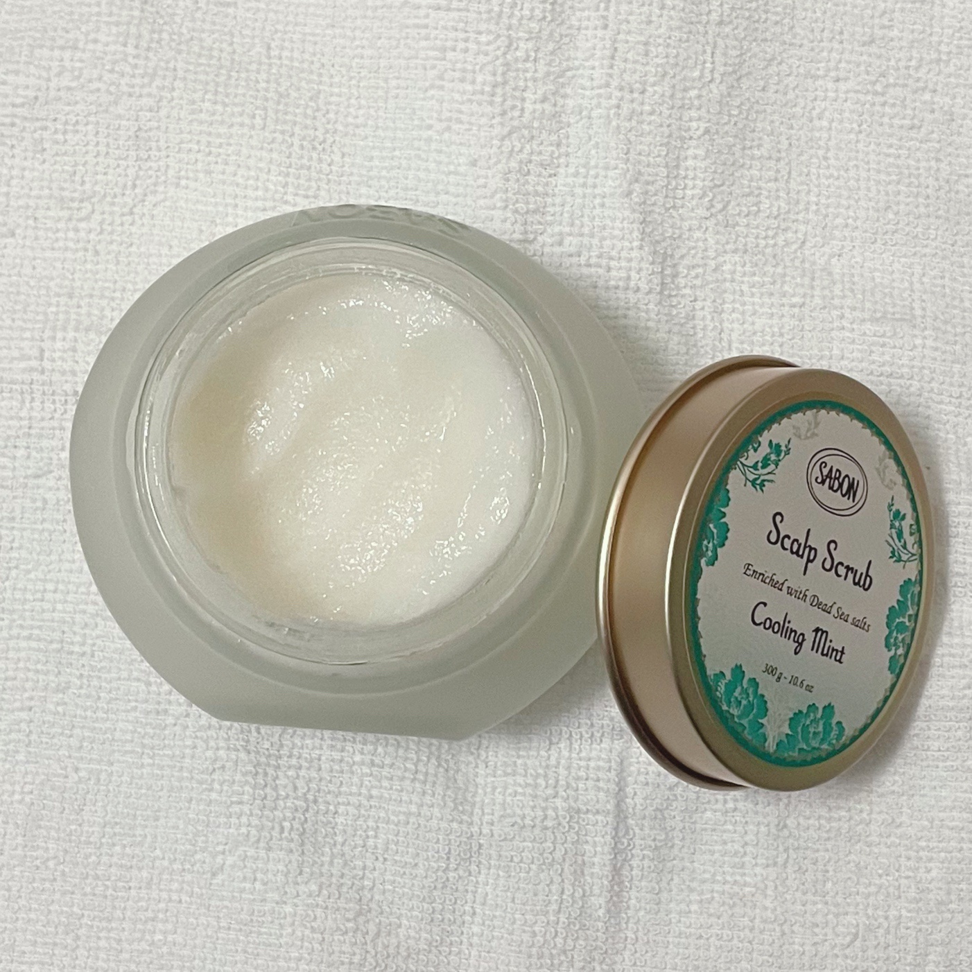 ヘッドスクラブ リフレッシング(ミント)/SABON/ヘッドスクラブを使ったクチコミ（2枚目）