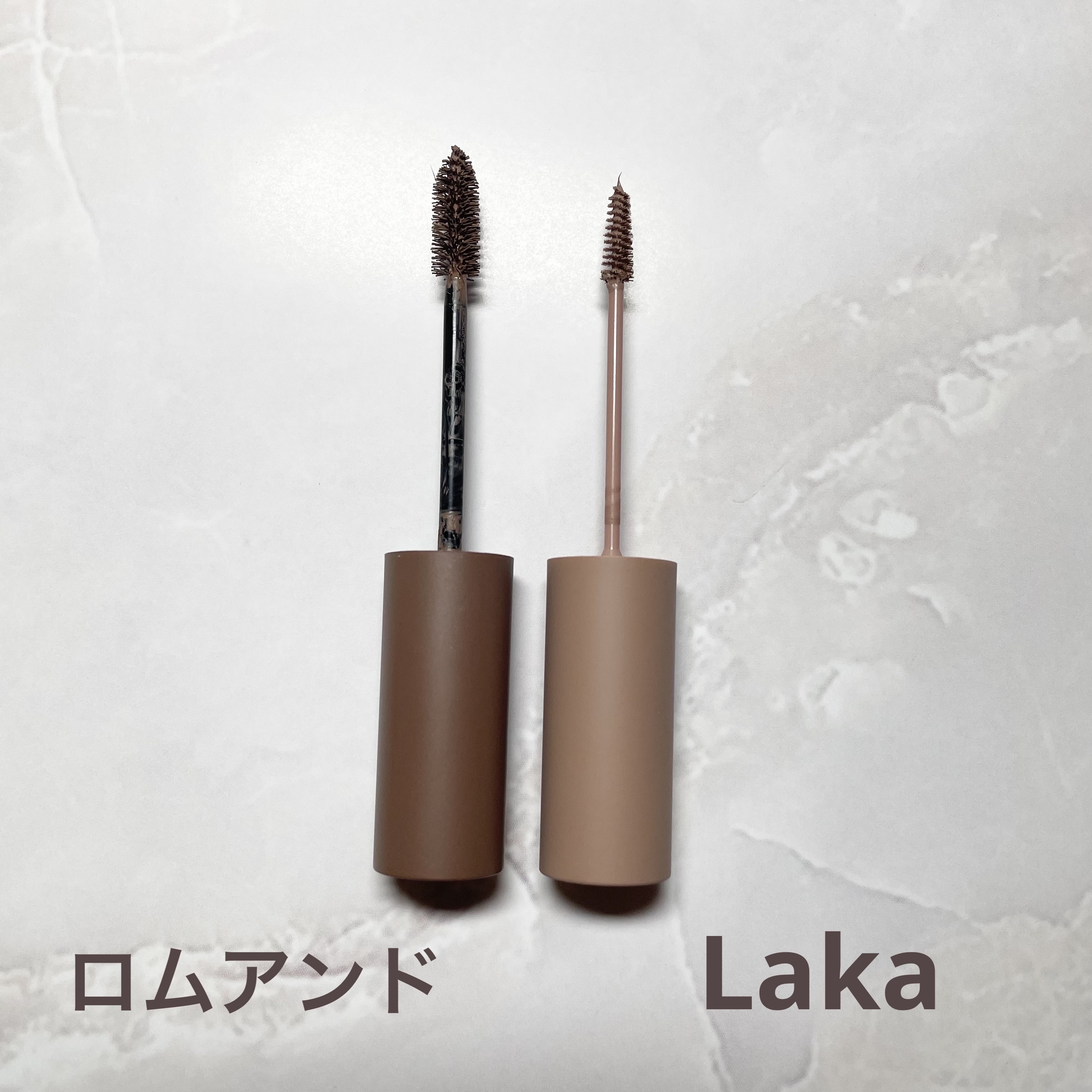 ラカ ピクシーブロウカラ/Laka/眉マスカラを使ったクチコミ（3枚目）