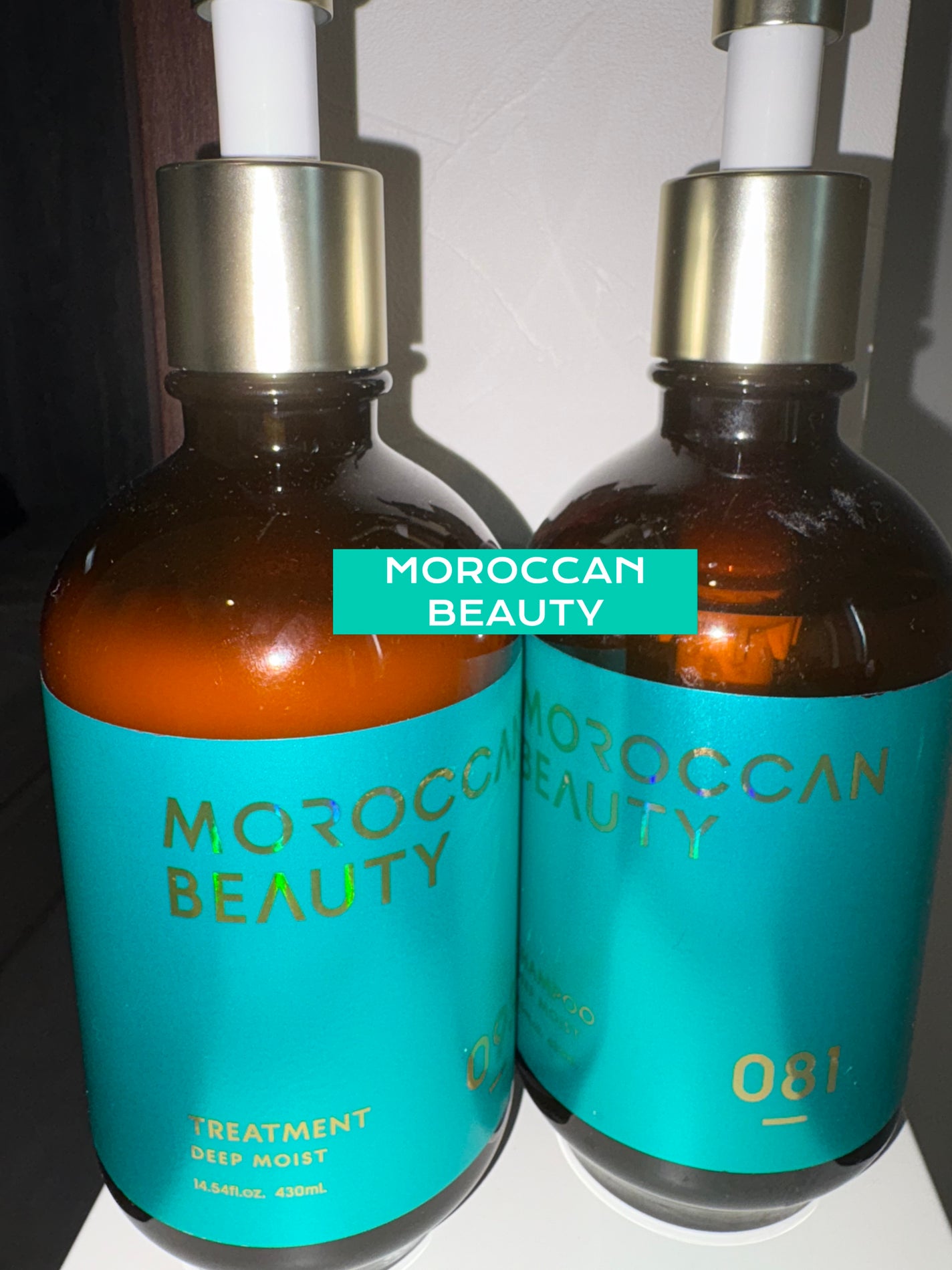 ディープモイスト シャンプー/ ヘアトリートメント/モロッカンビューティ/市販シャンプーを使ったクチコミ(1枚目)