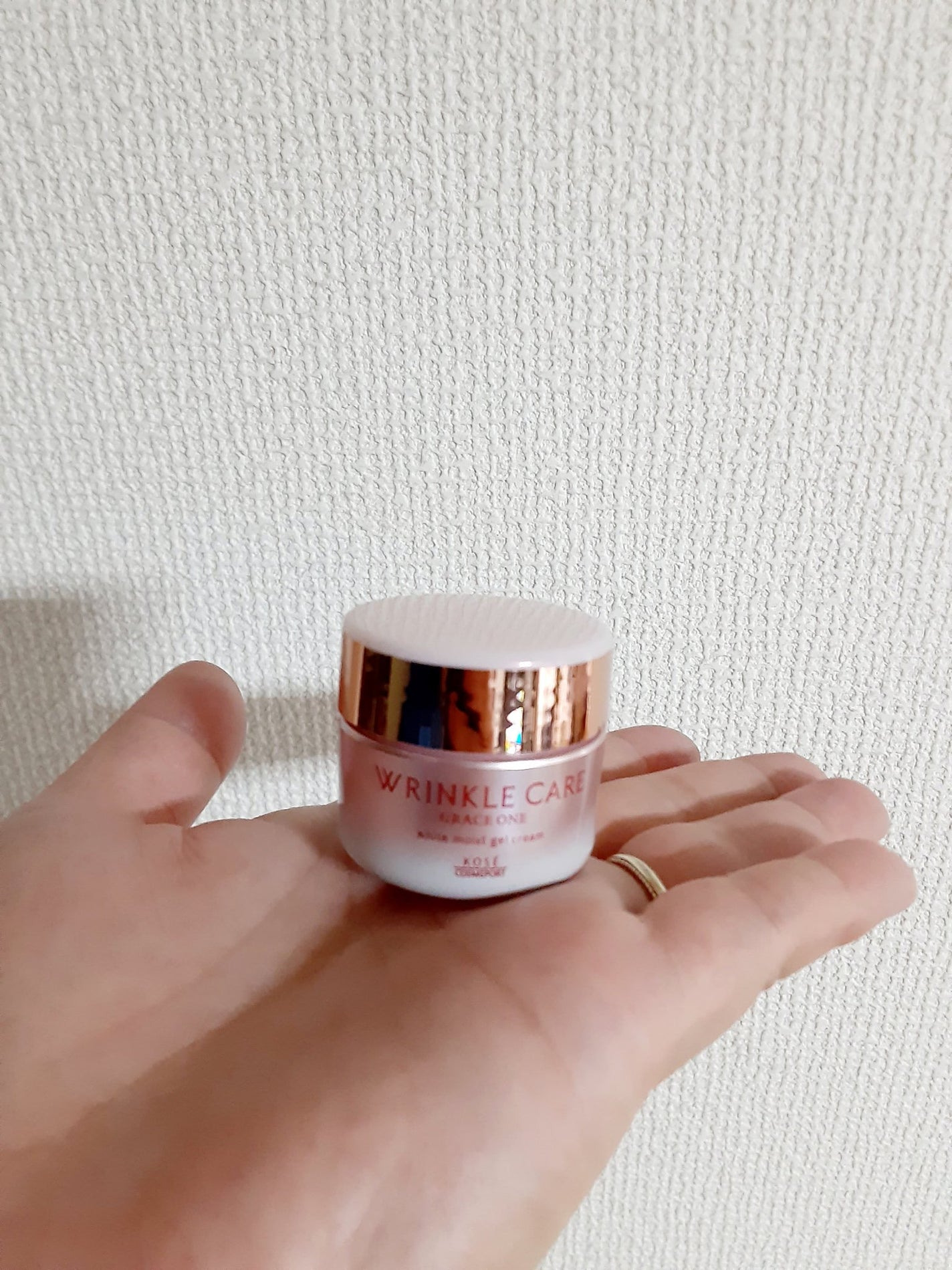 リンクルケア モイストジェルクリーム/グレイスワン/オールインワン化粧品を使ったクチコミ(3枚目)