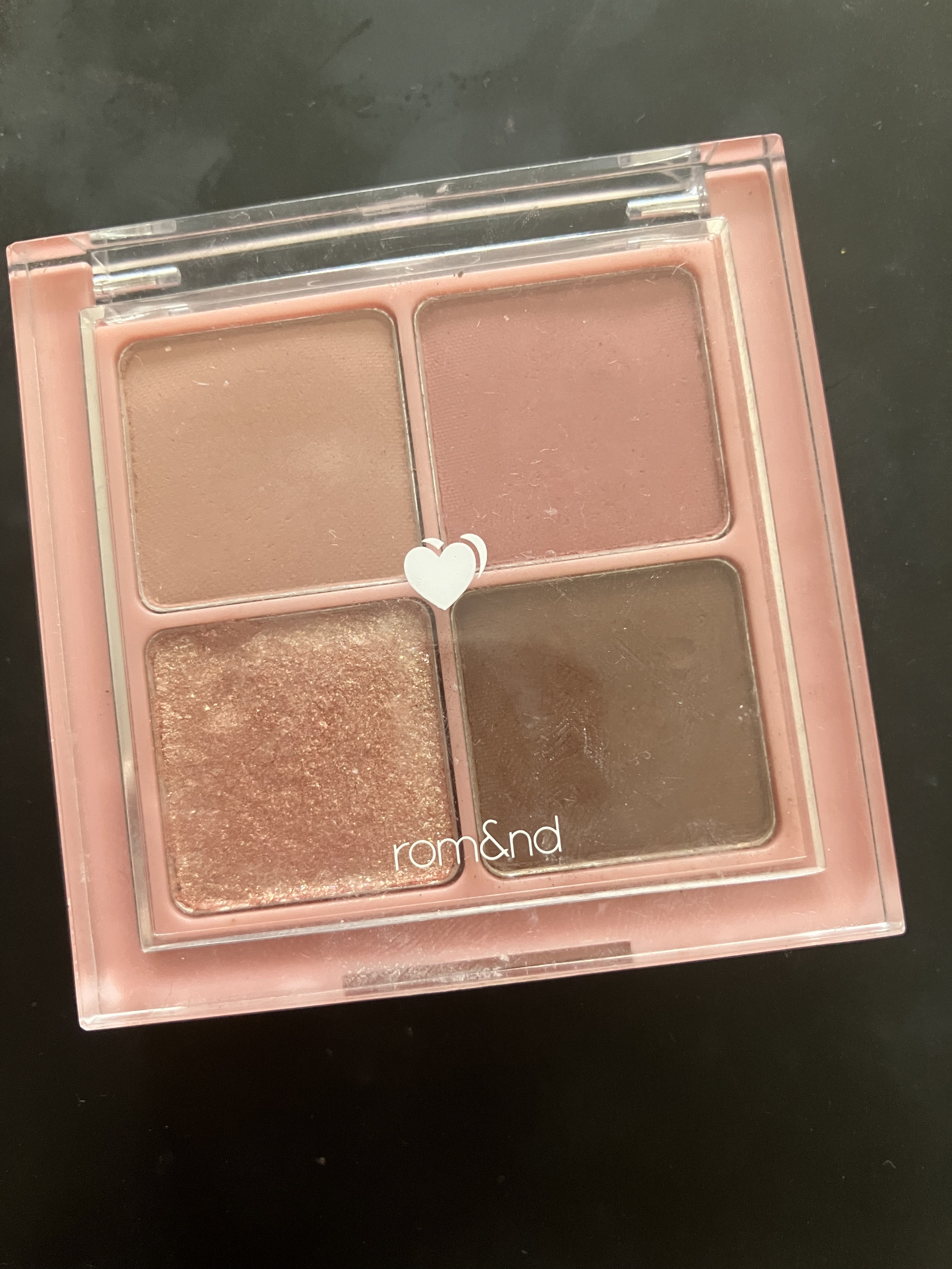 ベターザンアイズ/rom&nd/アイシャドウパレットを使ったクチコミ（1枚目）