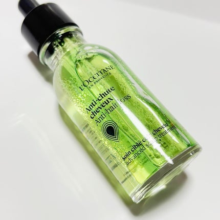 薬用 メディカル アンチヘアロスセラム/L'OCCITANE/頭皮ローションを使ったクチコミ(4枚目)